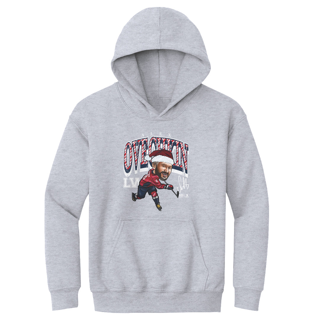 Alex Ovechkin Washington Cartoon Santa Hat 3