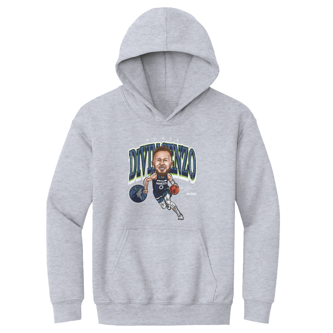 Donte DiVincenzo Minnesota Timberwolves Cartoon NBA