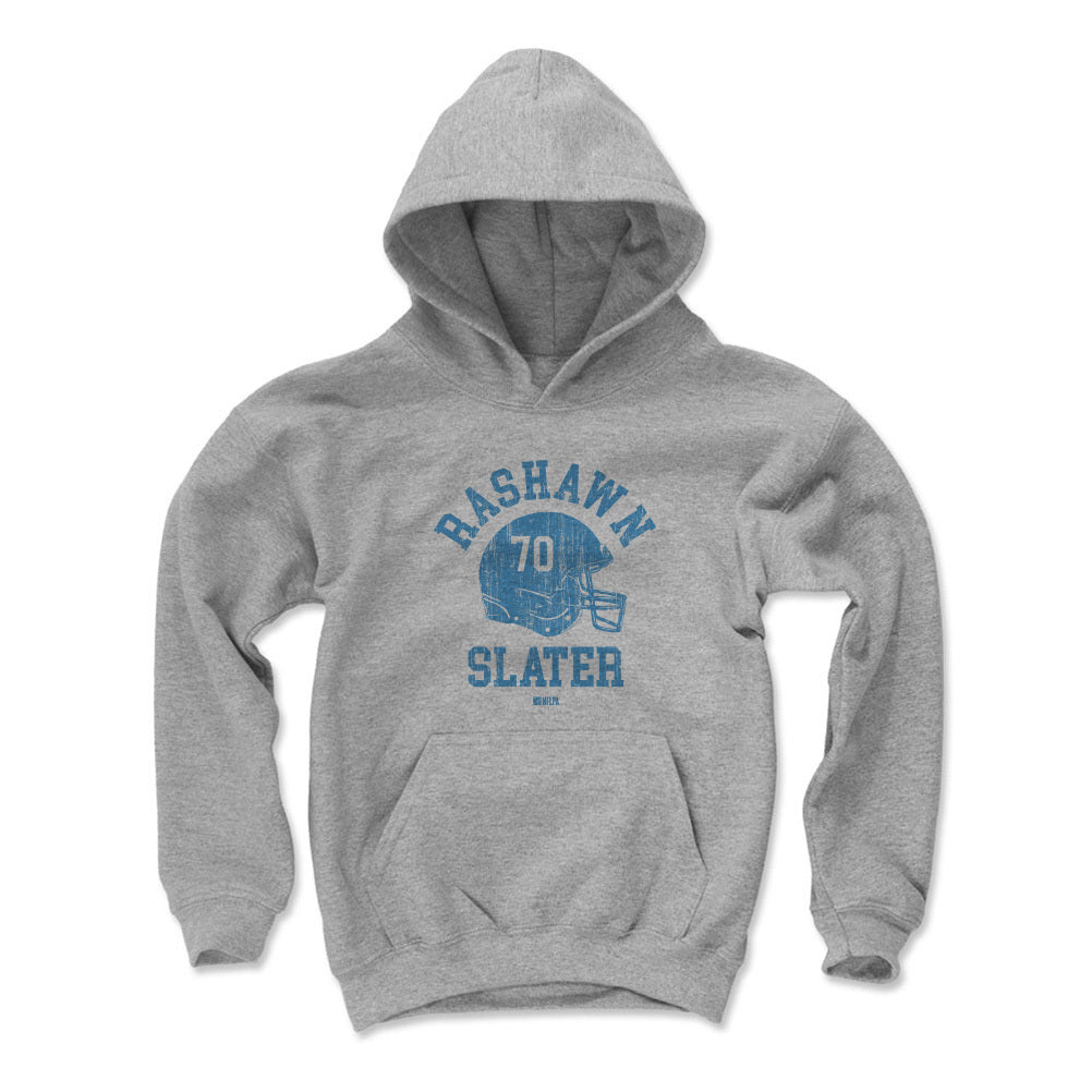 Rashawn Slater Los Angeles C Helmet Font 1