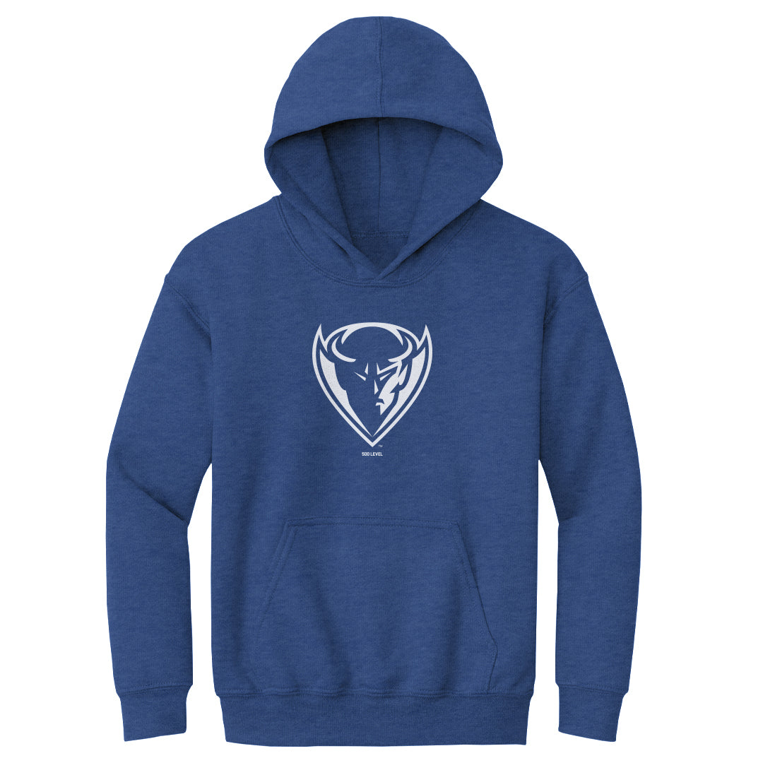 DePaul Blue Demons Primary Logo White