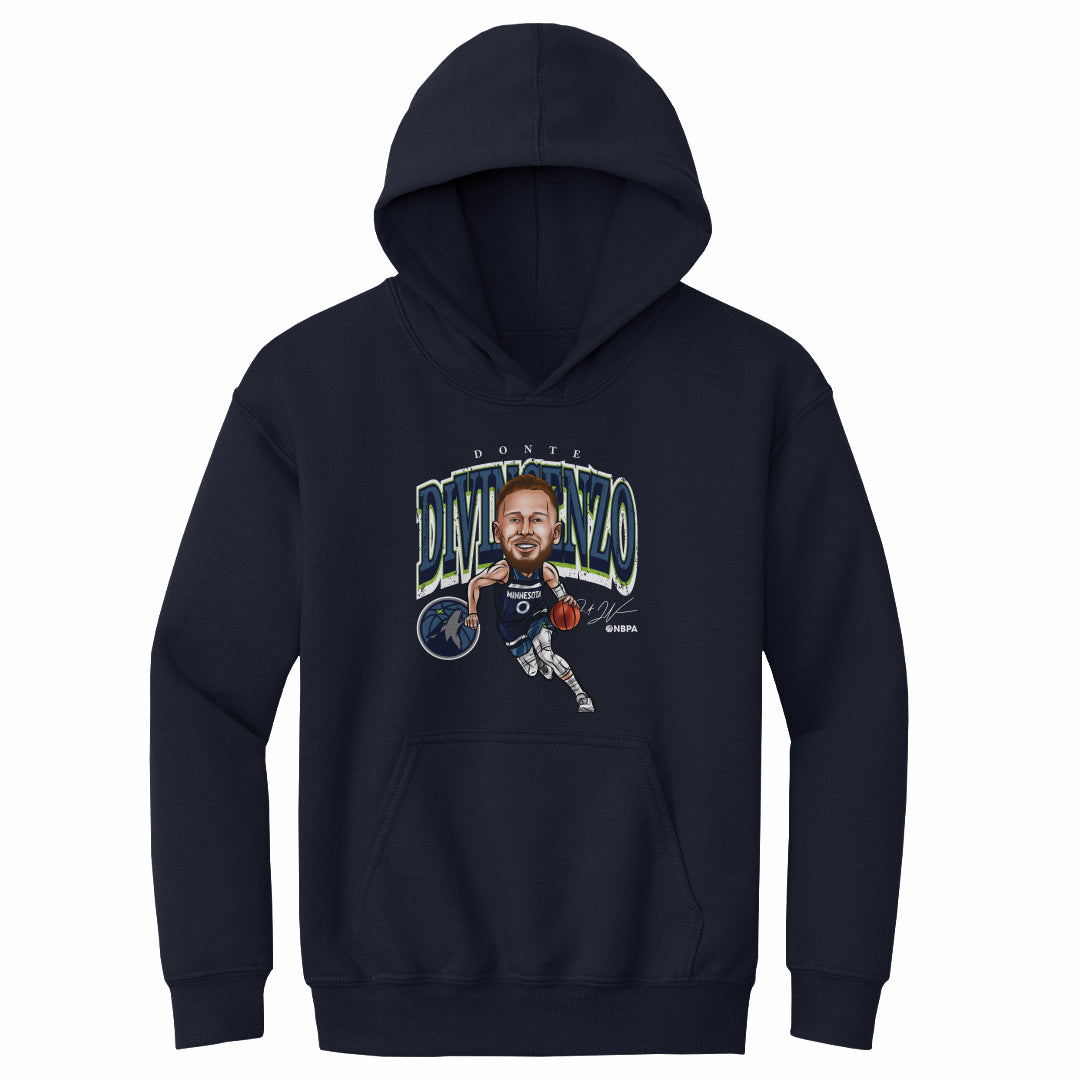 Donte DiVincenzo Minnesota Timberwolves Cartoon NBA