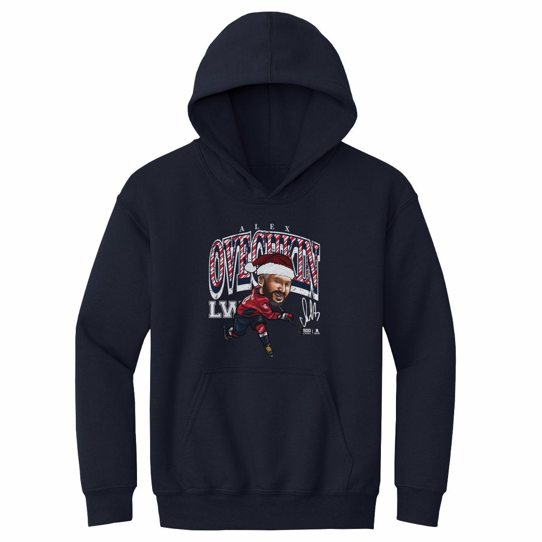 Alex Ovechkin Washington Cartoon Santa Hat