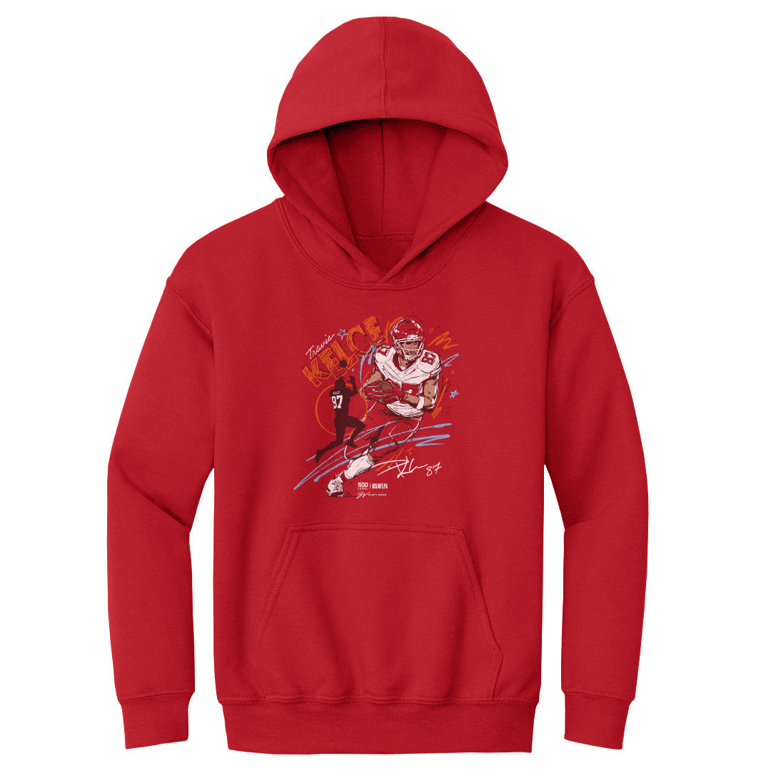 Travis Kelce Kansas City Scribble