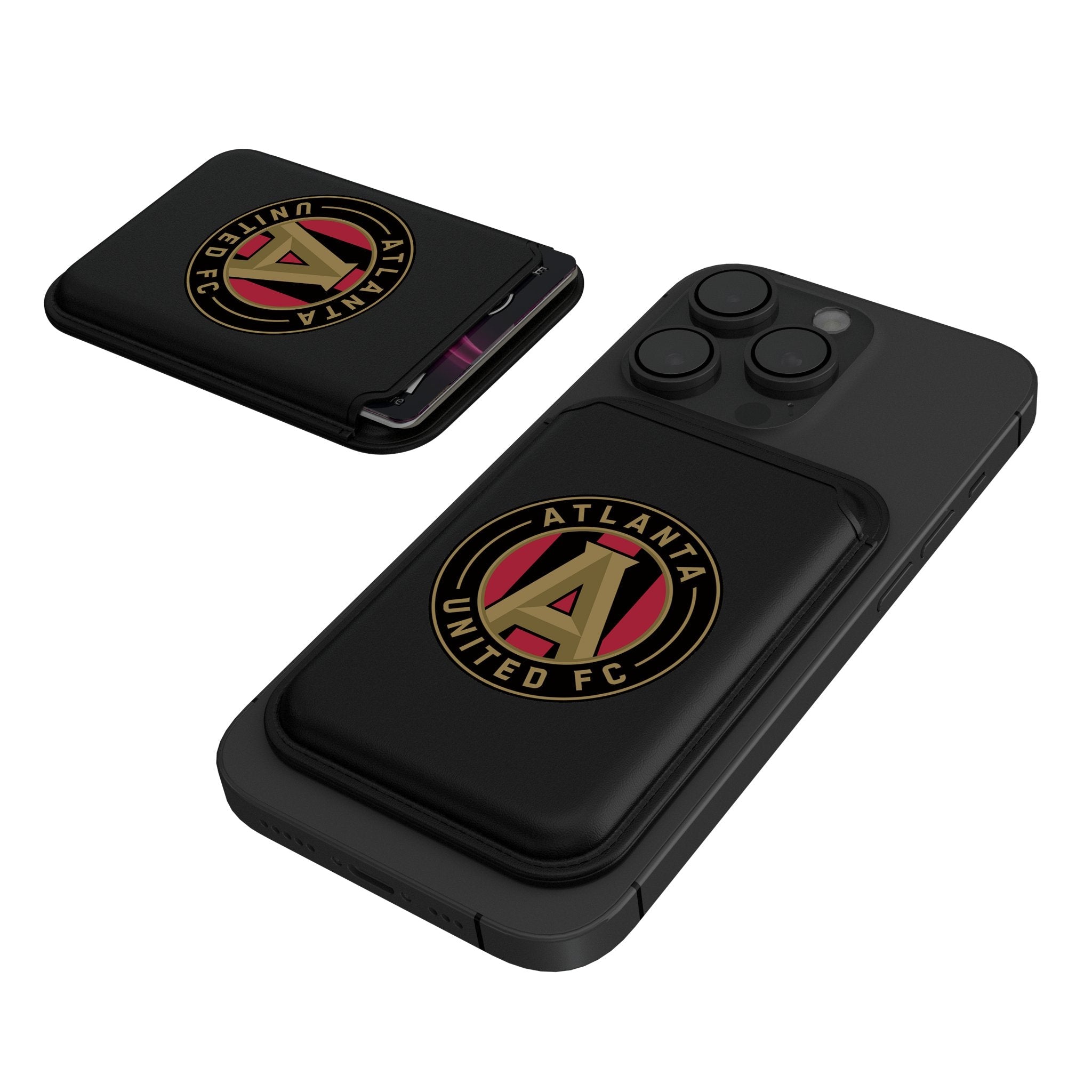 Atlanta United FC Insignia Black Magnetic Credit Card Wallet