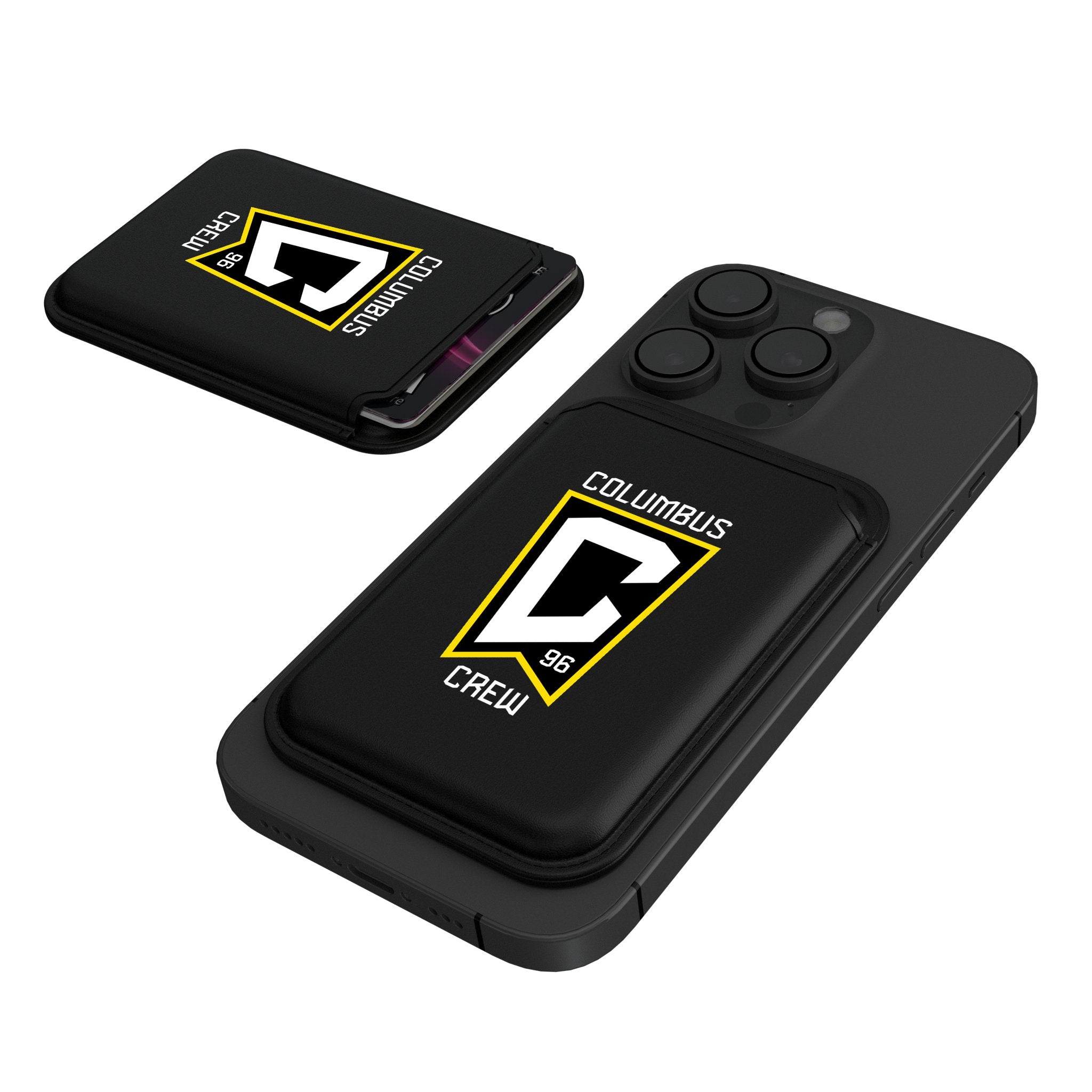 Columbus Crew Insignia Black Magnetic Credit Card Wallet