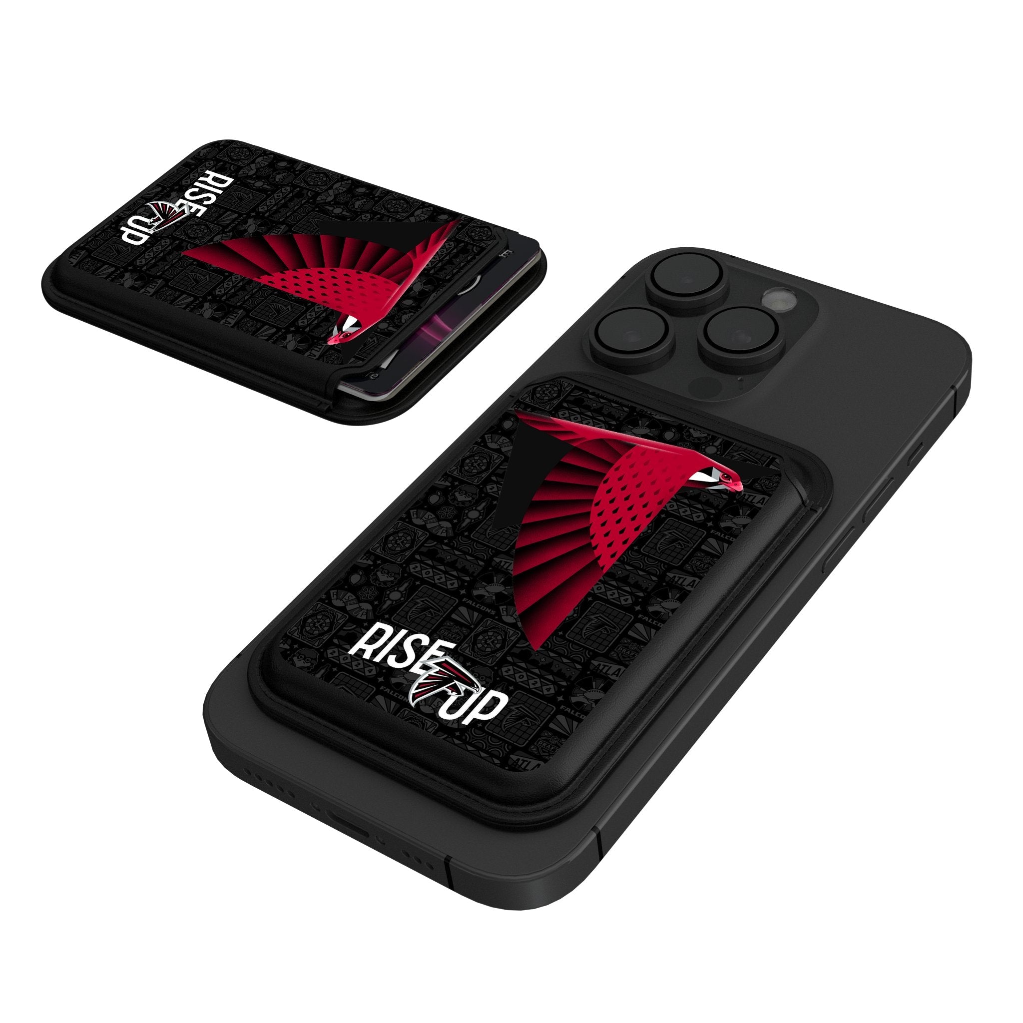 Atlanta Falcons 2024 Edition Black Magnetic Credit Card Wallet