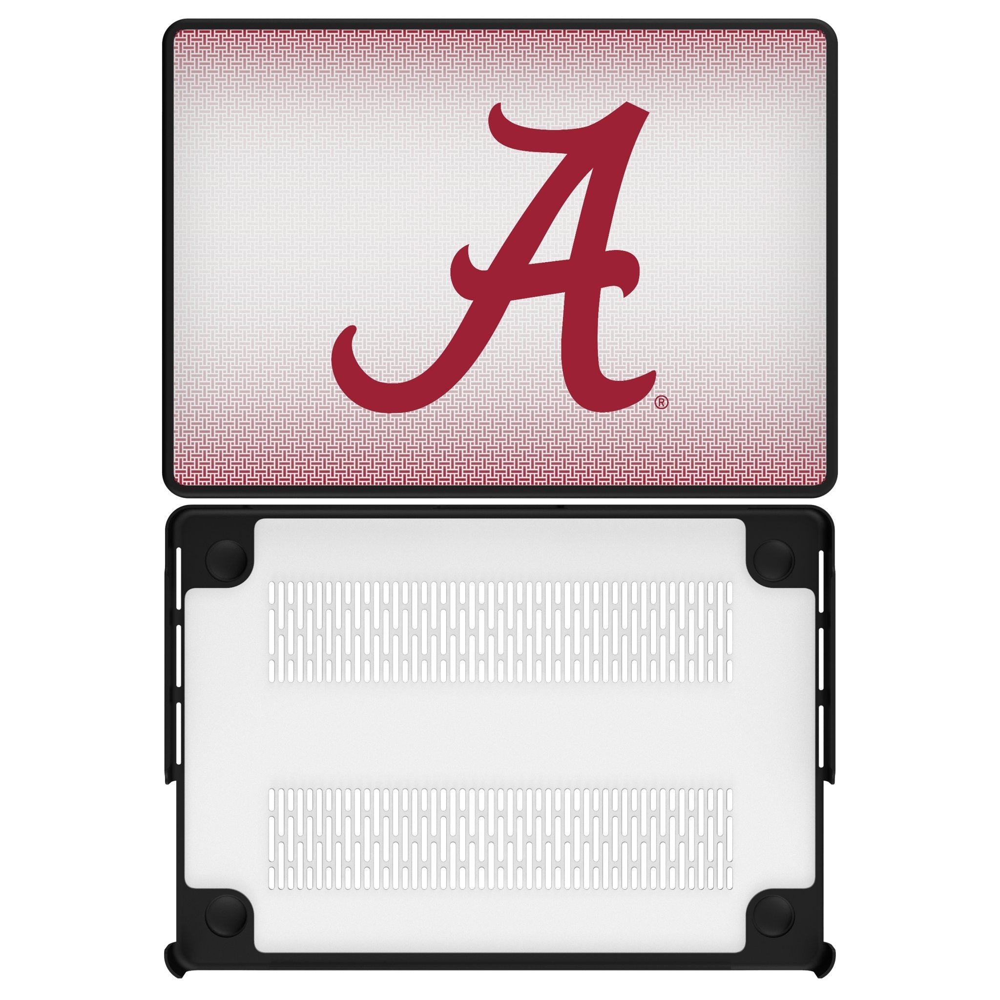 University of Alabama Crimson Tide Script A Linen Laptop Case for Apple MacBook 1