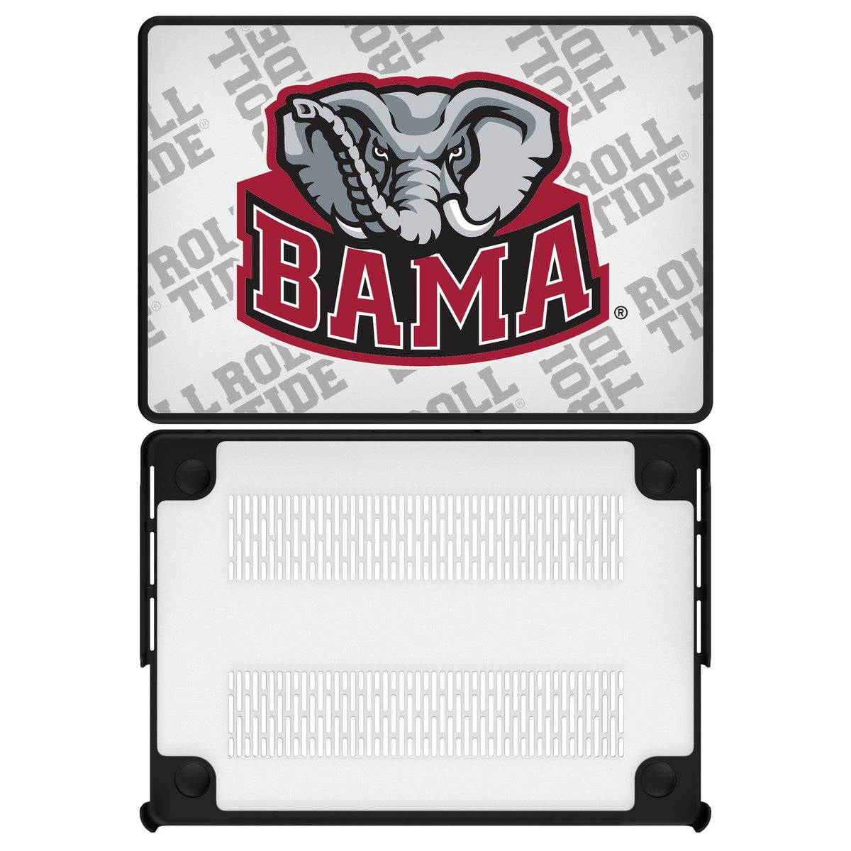 University of Alabama Crimson Tide Script A Quadtile Laptop Case for Apple MacBook 1
