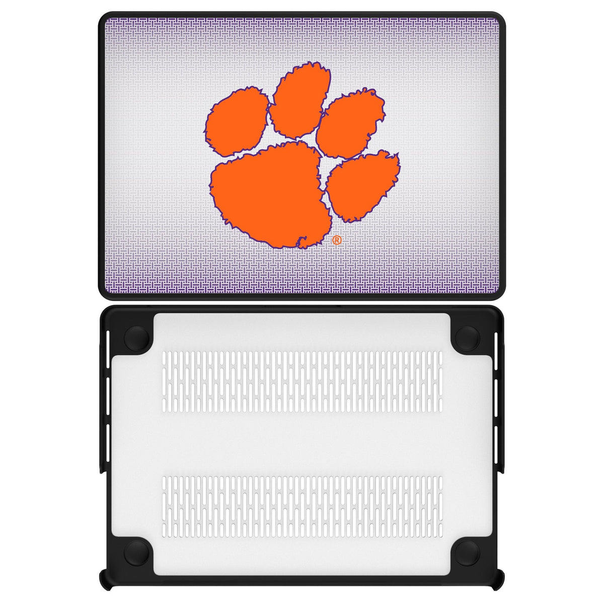 Clemson University Tigers Linen Laptop Case for Apple MacBook 1