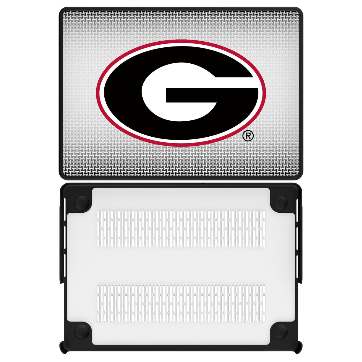 University of Georgia Bulldogs Linen Laptop Case for Apple MacBook 1