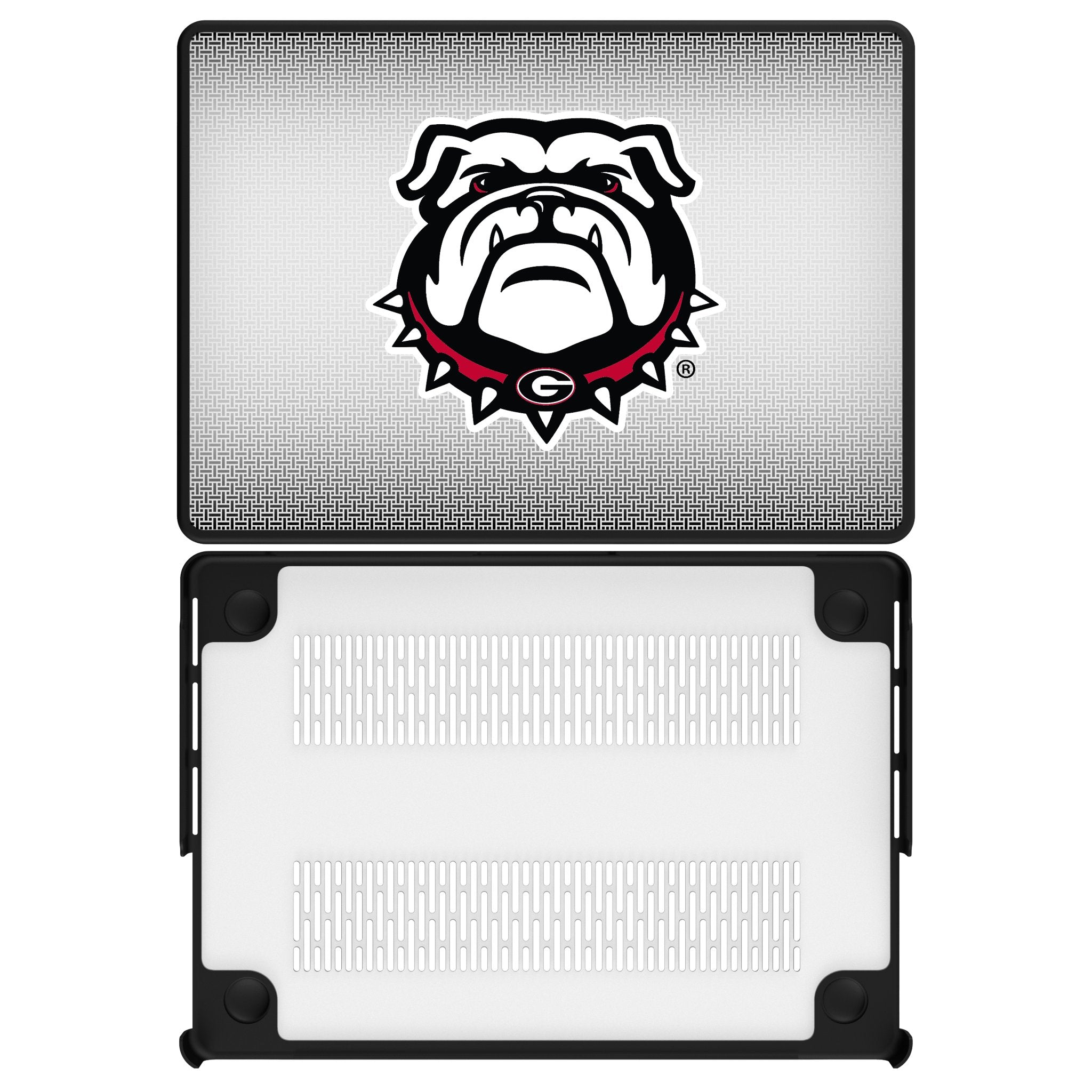 University of Georgia Bulldogs Uga Linen Laptop Case for Apple MacBook 1
