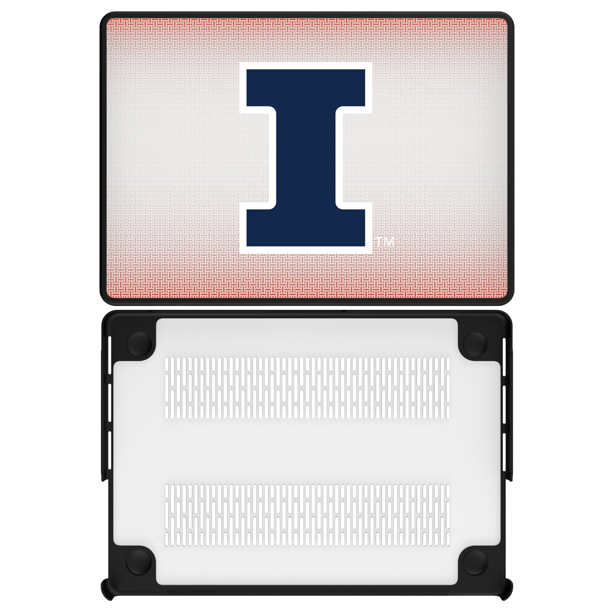 University of Illinois Fighting Illini Linen Laptop Case for Apple MacBook