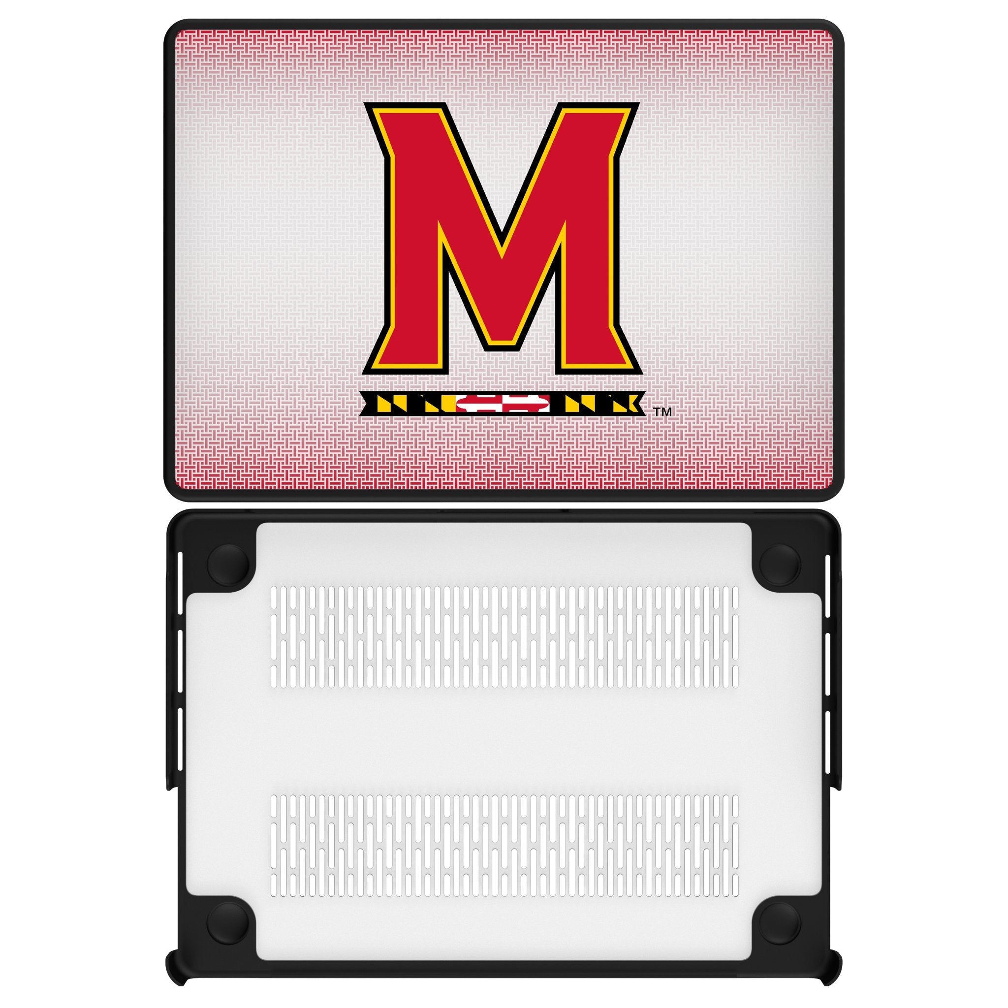 University of Maryland Terrapins Linen Laptop Case for Apple MacBook 1