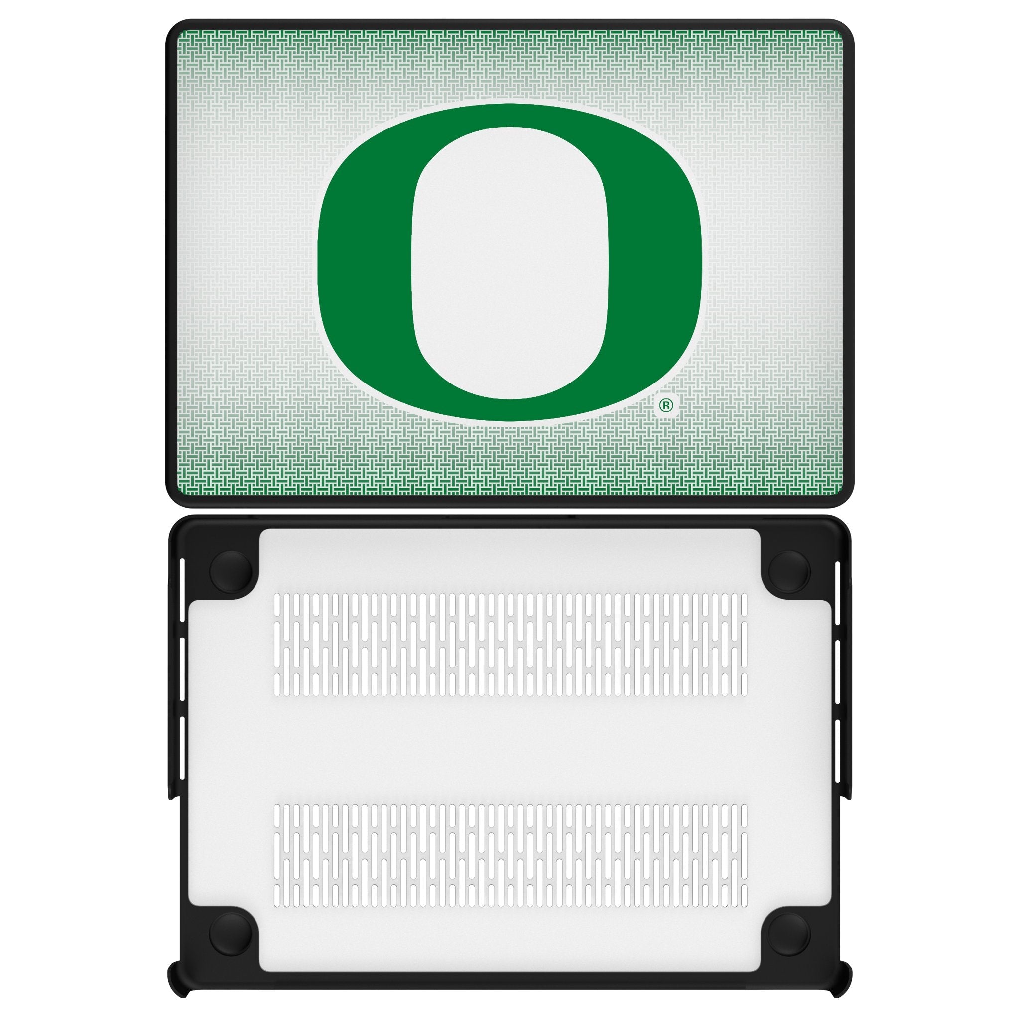 University of Oregon Ducks Linen Laptop Case for Apple MacBook