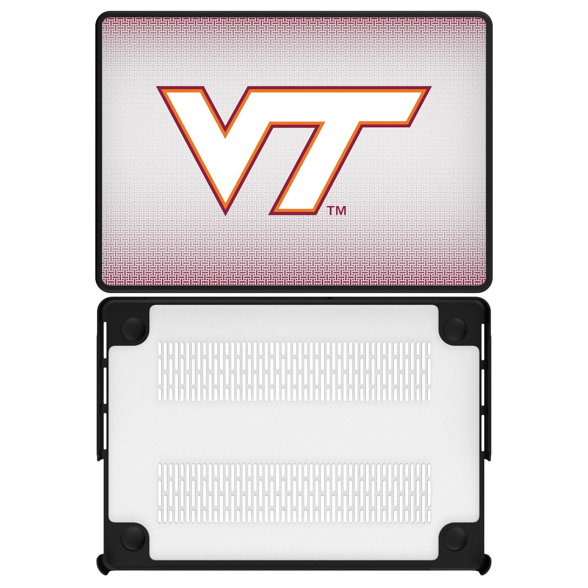 Virginia Tech Hokies Linen Laptop Case for Apple MacBook