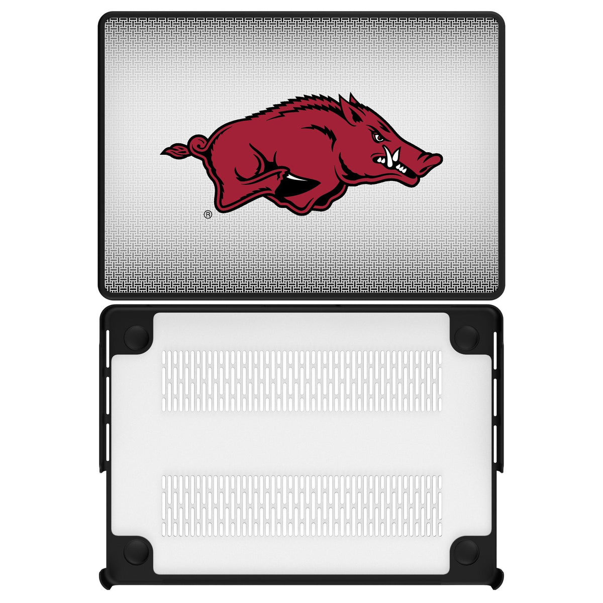 University of Arkansas Fayetteville Razorbacks Linen Laptop Case for Apple MacBook