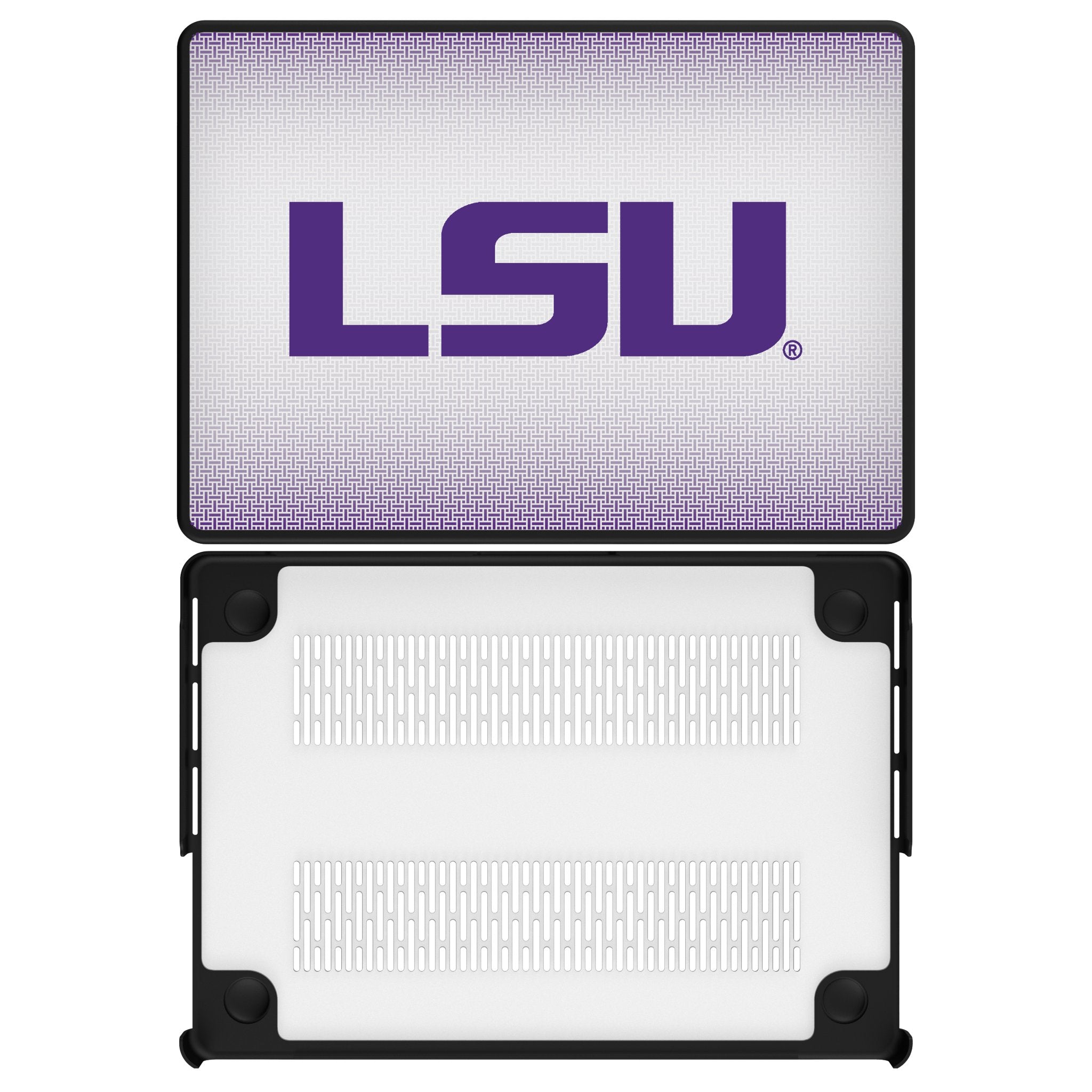 Louisiana State University Tigers Linen Laptop Case for Apple MacBook