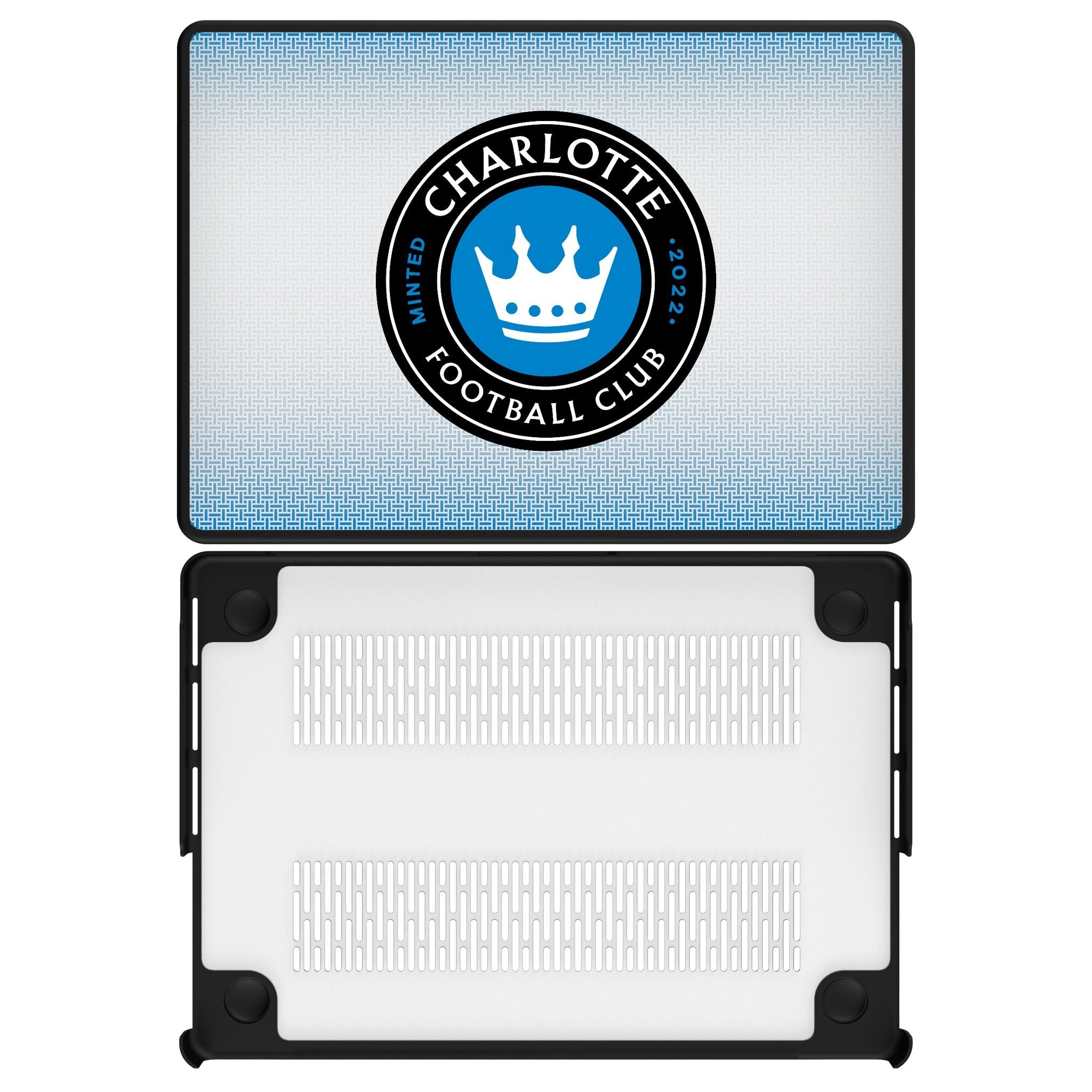 Charlotte FC Linen Laptop Case for Apple MacBook