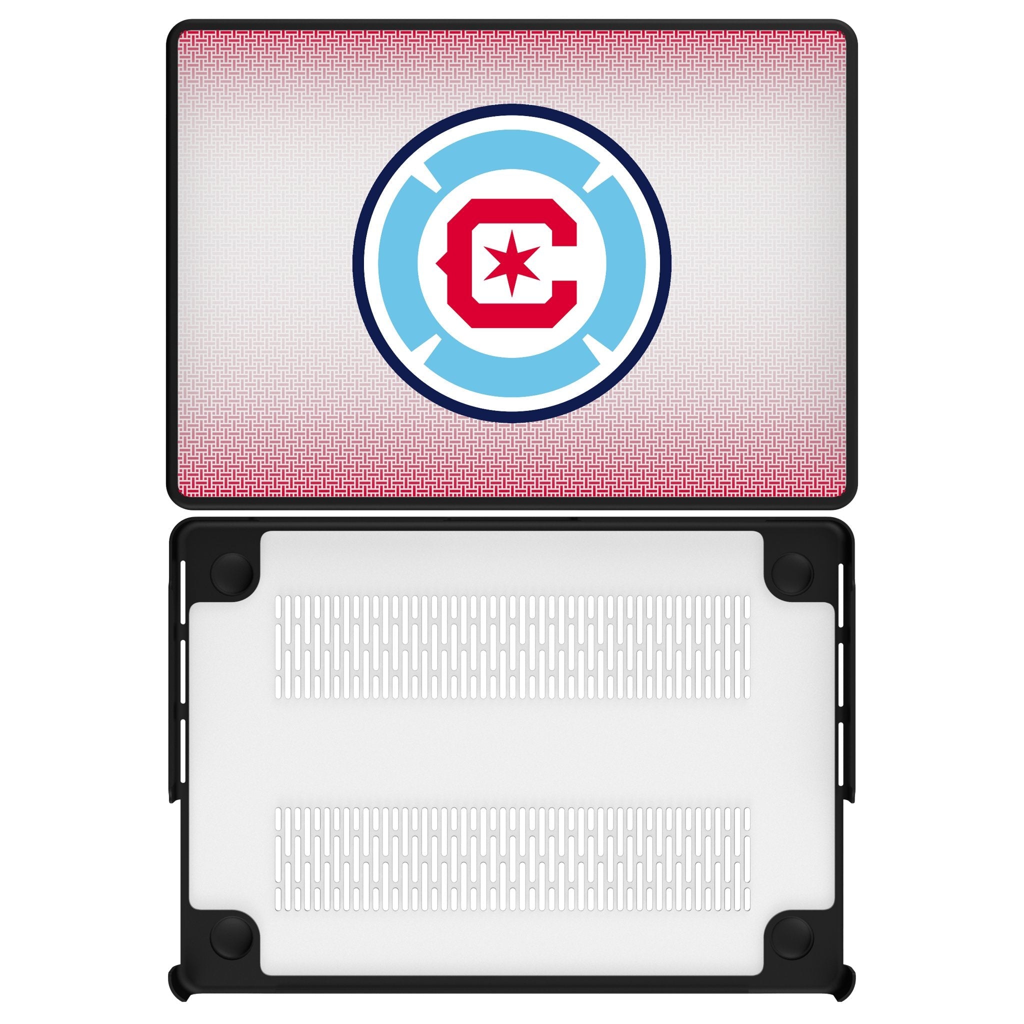 Chicago Fire Linen Laptop Case for Apple MacBook