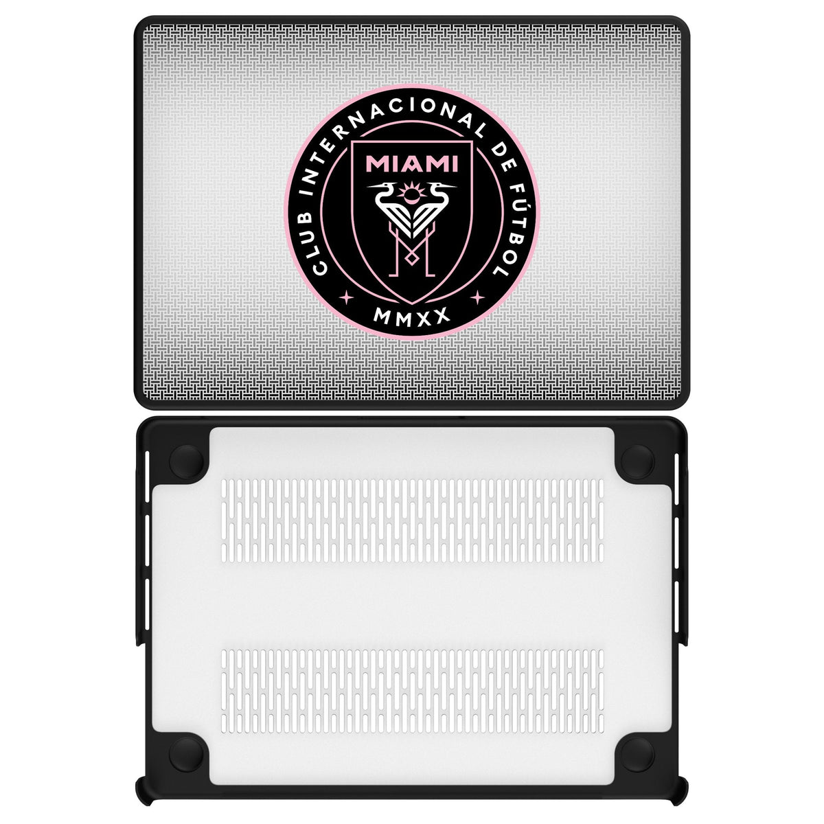 Inter Miami CF Linen Laptop Case for Apple MacBook 1