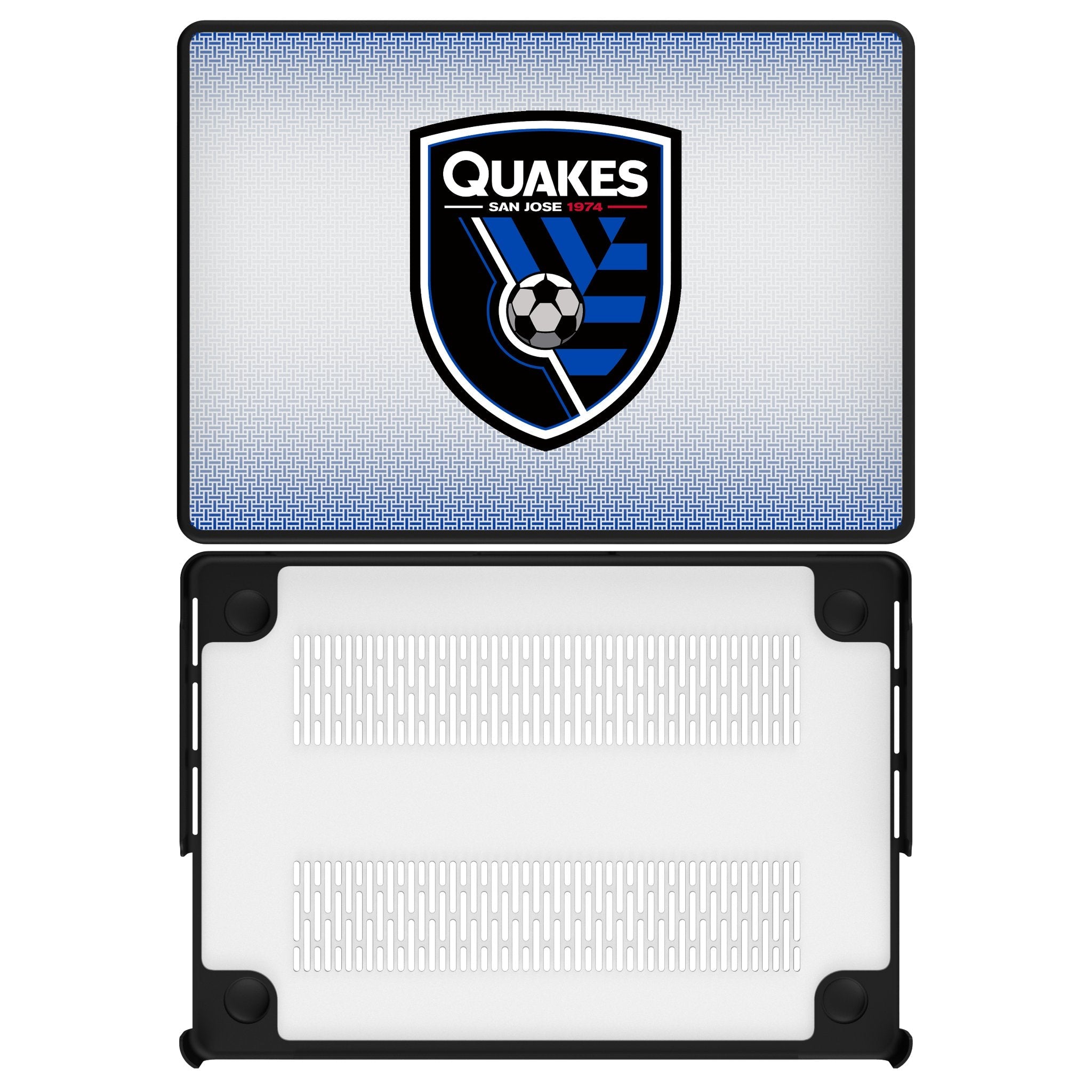 San Jose Earthquakes Linen Laptop Case for Apple MacBook