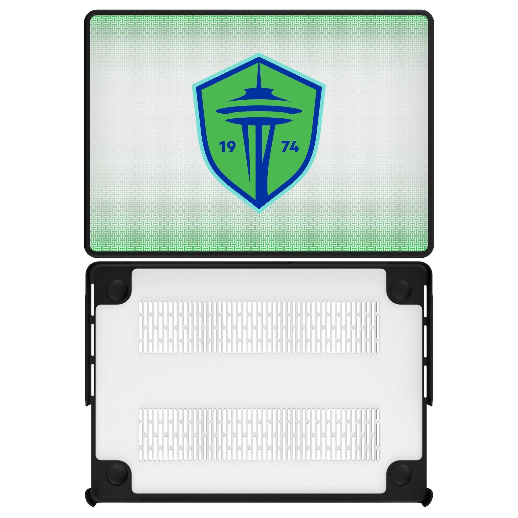 Seattle Sounders FC Linen Laptop Case for Apple MacBook 1