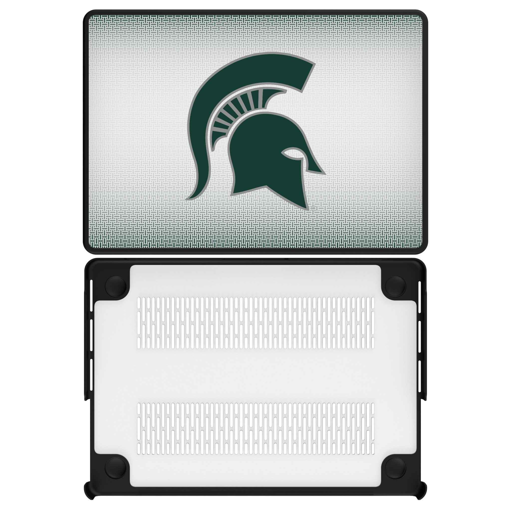Michigan State University Spartans Linen Laptop Case for Apple MacBook