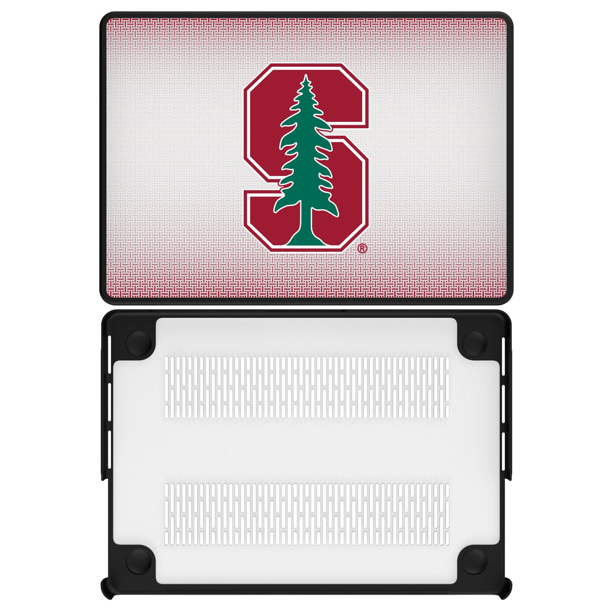 Stanford University Cardinal Linen Laptop Case for Apple MacBook