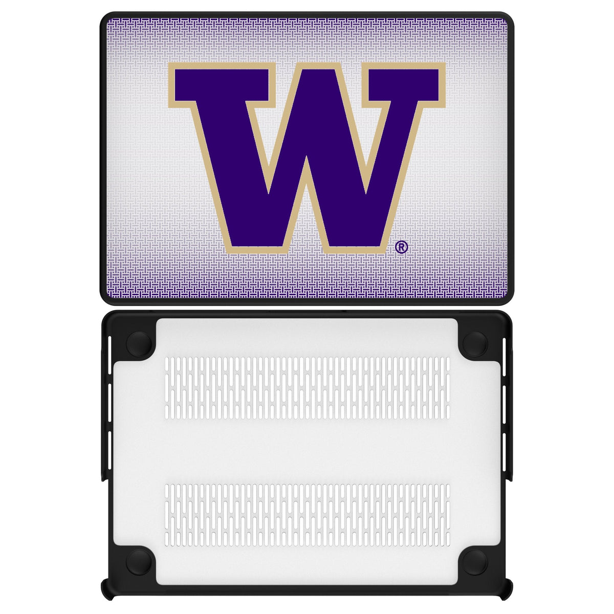 University of Washington Huskies Linen Laptop Case for Apple MacBook