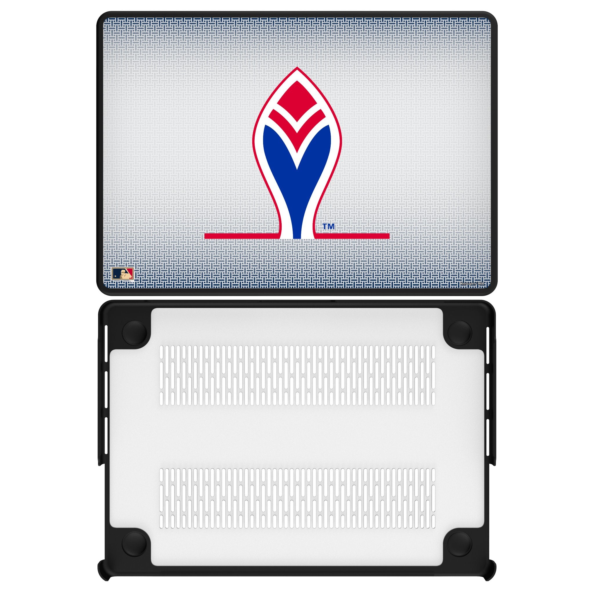 Atlanta Braves 1972-1975 - Cooperstown Collection Linen Laptop Case for Apple MacBook 1