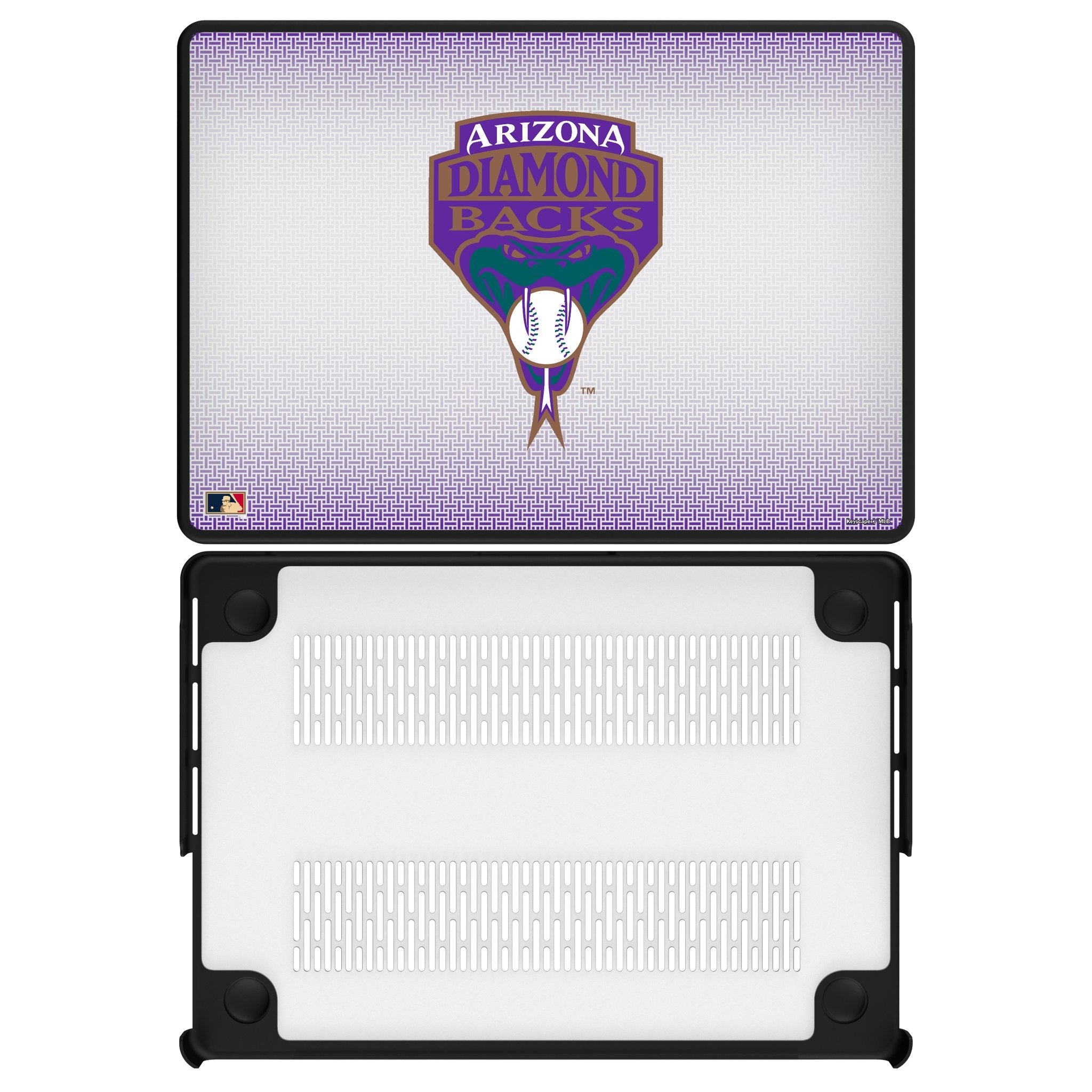 Arizona Diamondbacks 1999-2006 - Cooperstown Collection Linen Laptop Case for Apple MacBook