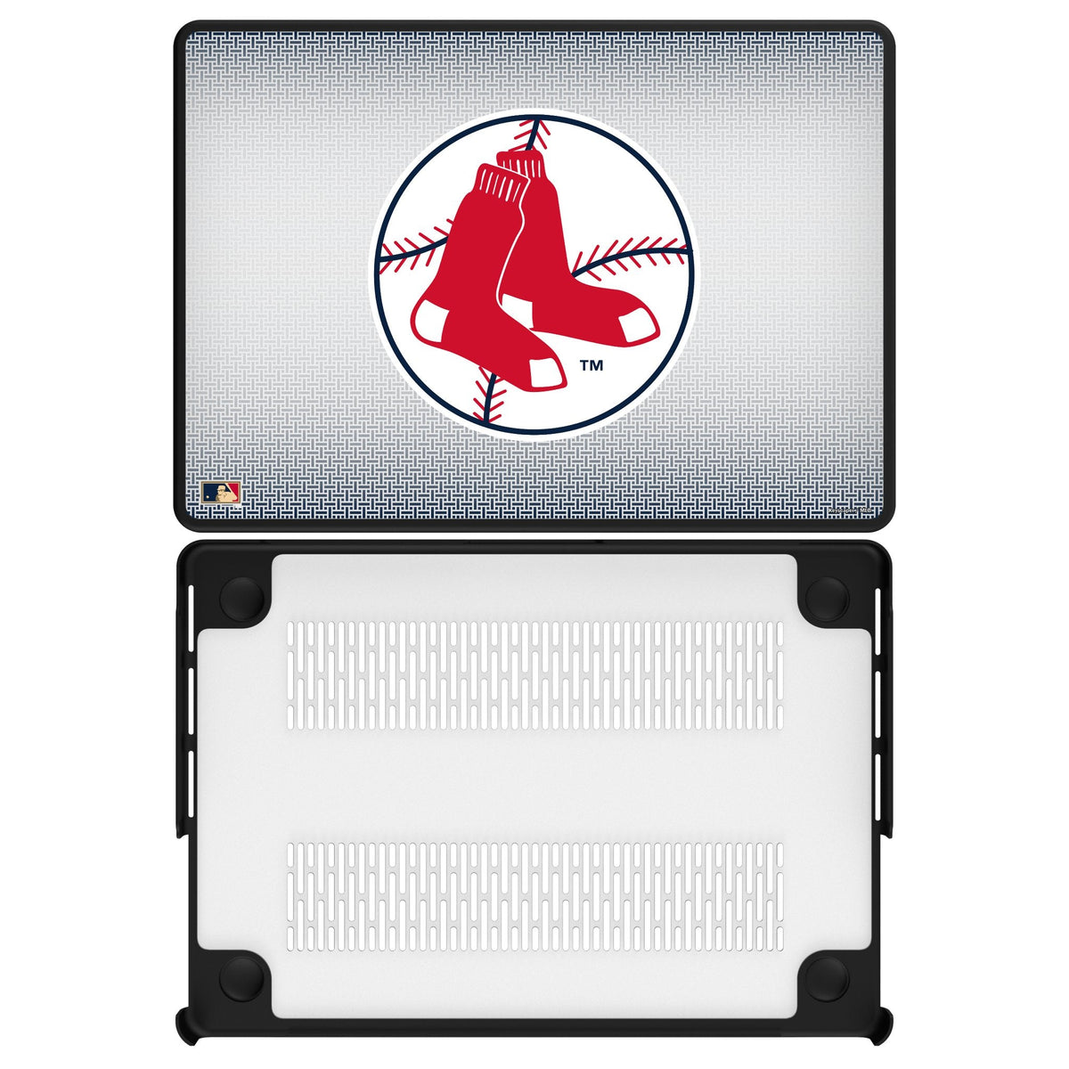 Boston Red Sox 1970-1975 - Cooperstown Collection Linen Laptop Case for Apple MacBook