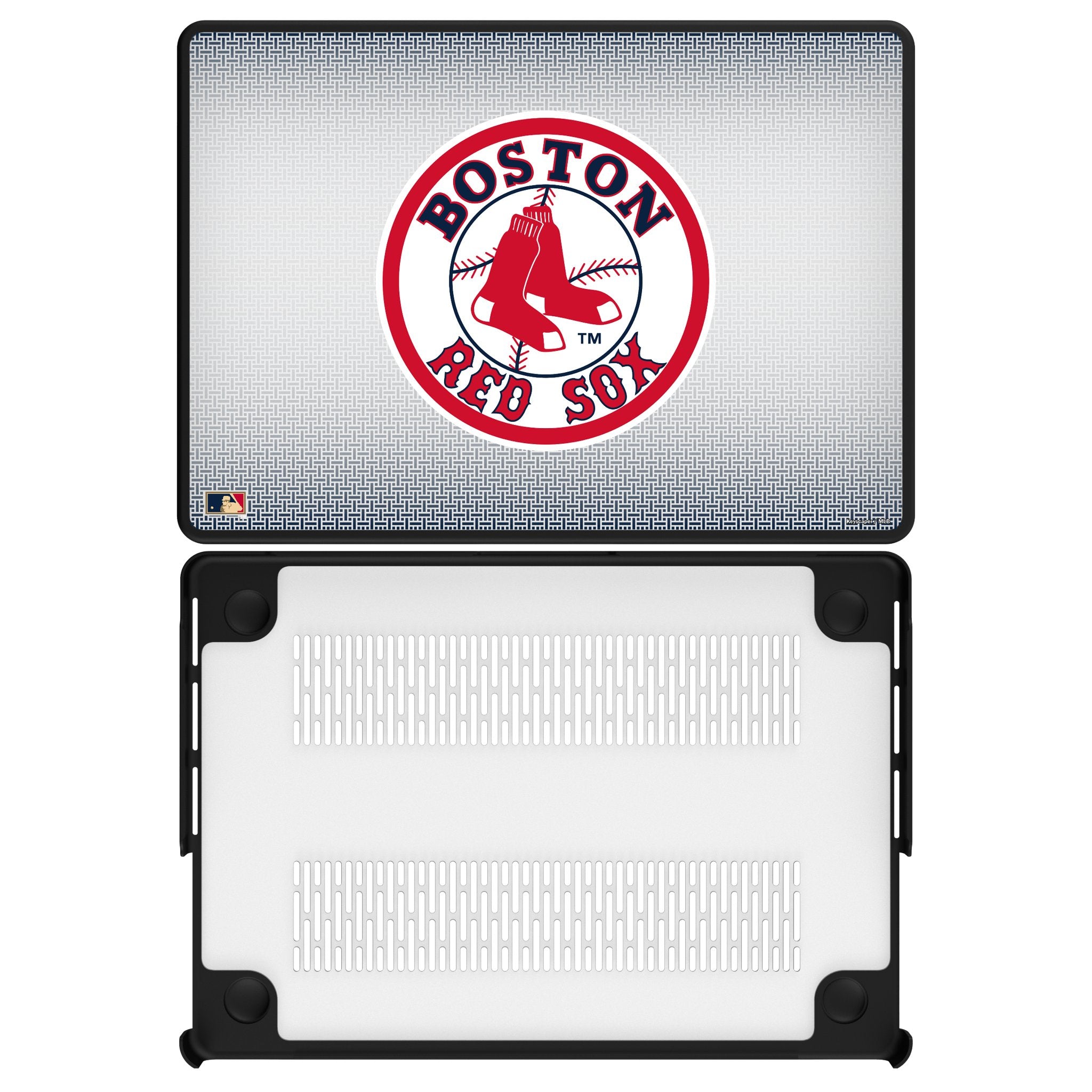 Boston Red Sox 1976-2008 - Cooperstown Collection Linen Laptop Case for Apple MacBook 1