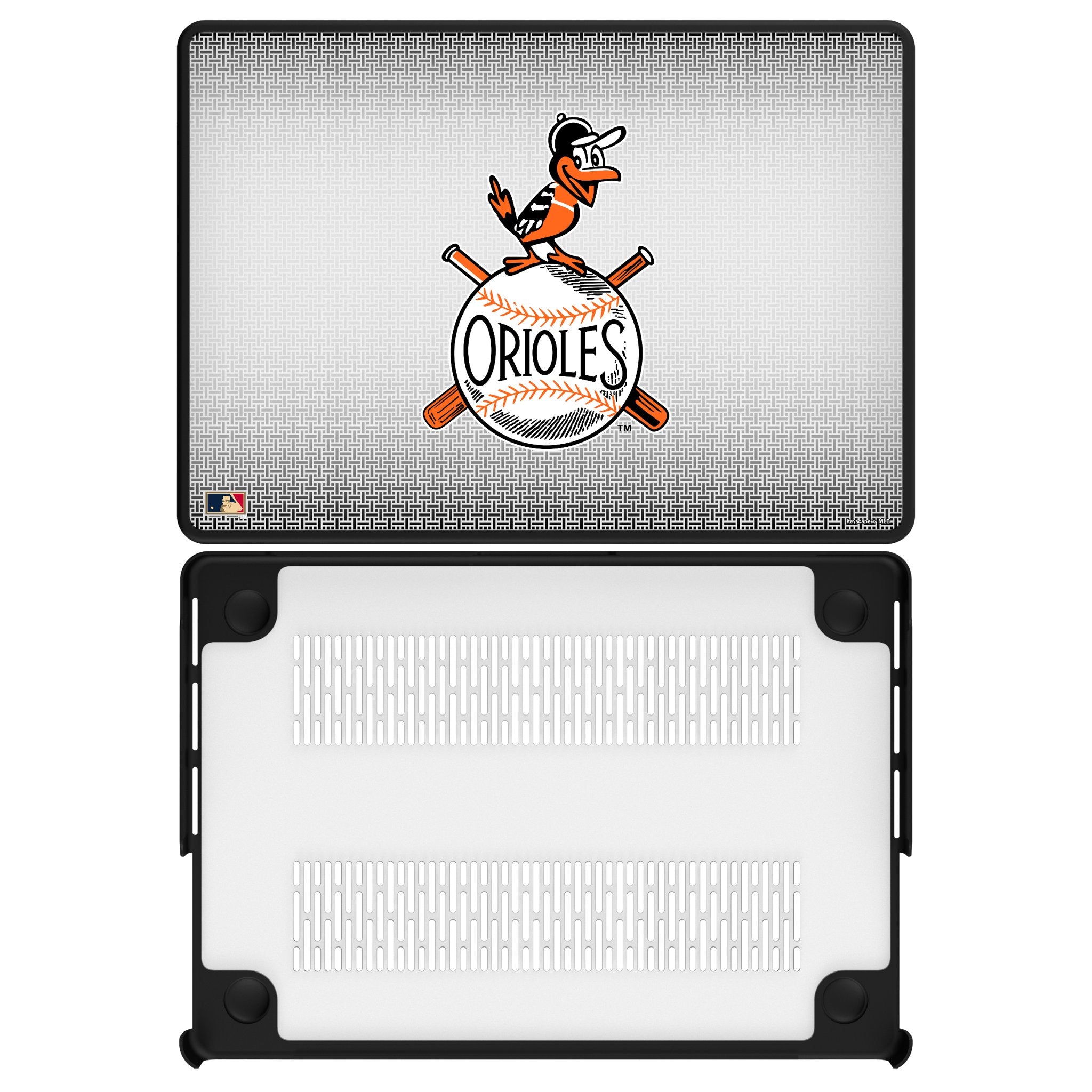 Baltimore Orioles 1954-1963 - Cooperstown Collection Linen Laptop Case for Apple MacBook 1