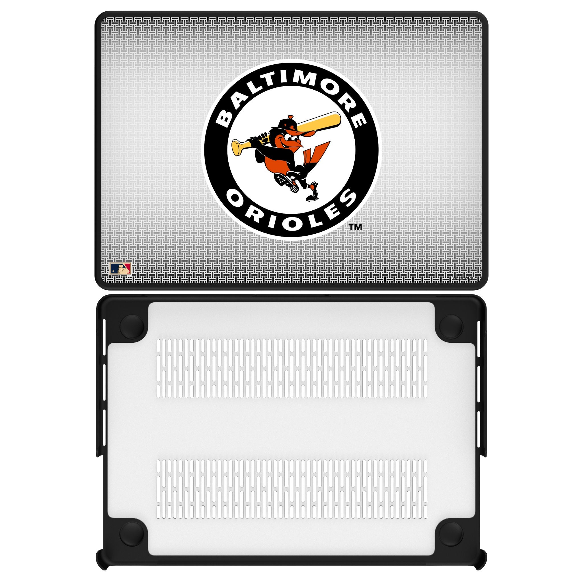 Baltimore Orioles 1966-1969 - Cooperstown Collection Linen Laptop Case for Apple MacBook
