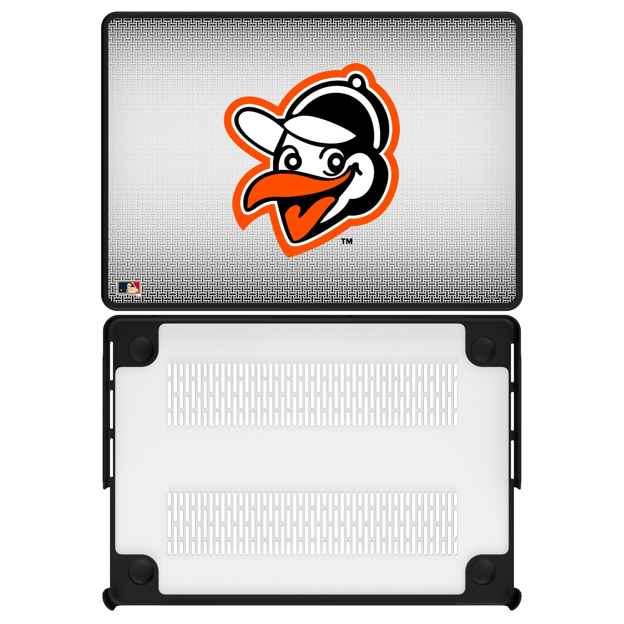 Baltimore Orioles 1955 - Cooperstown Collection Linen Laptop Case for Apple MacBook