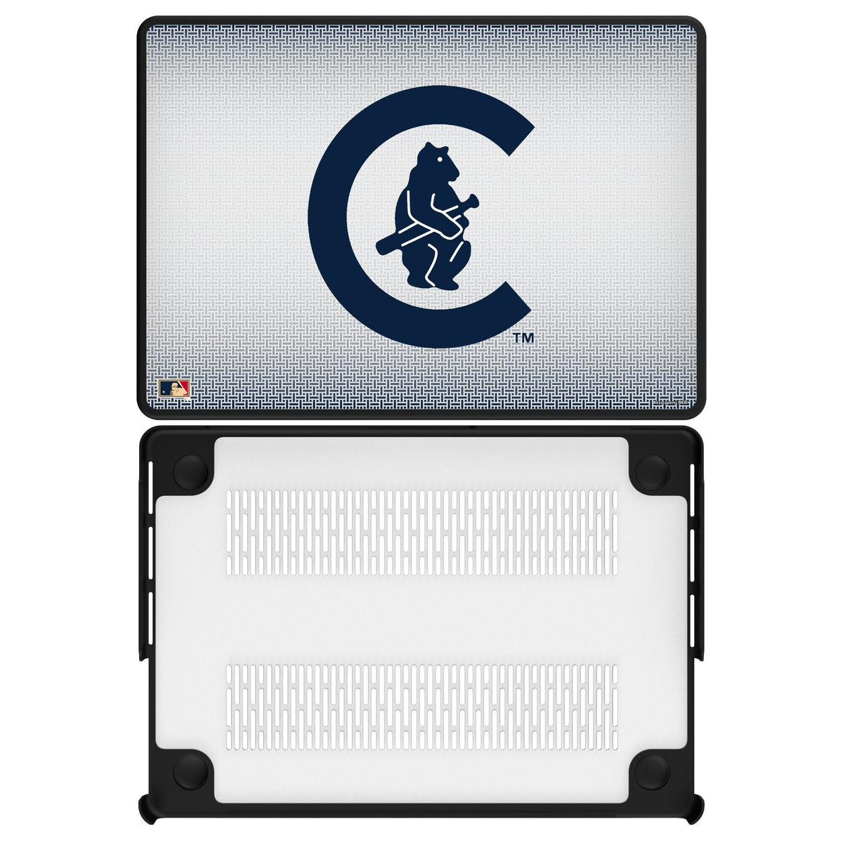 Chicago Cubs 1911-1912 - Cooperstown Collection Linen Laptop Case for Apple MacBook 1