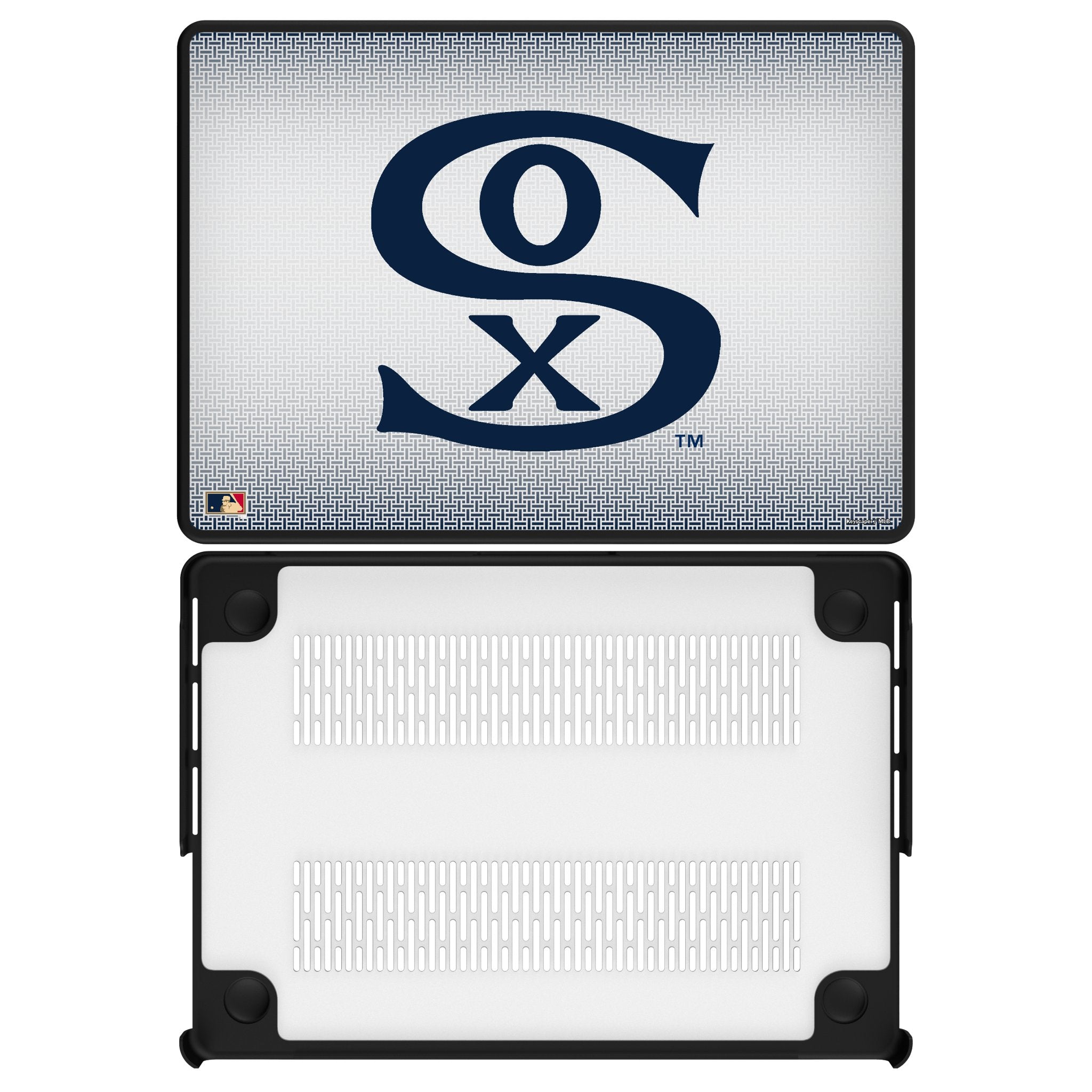 Chicago White Sox Road 1919-1921 - Cooperstown Collection Linen Laptop Case for Apple MacBook 1
