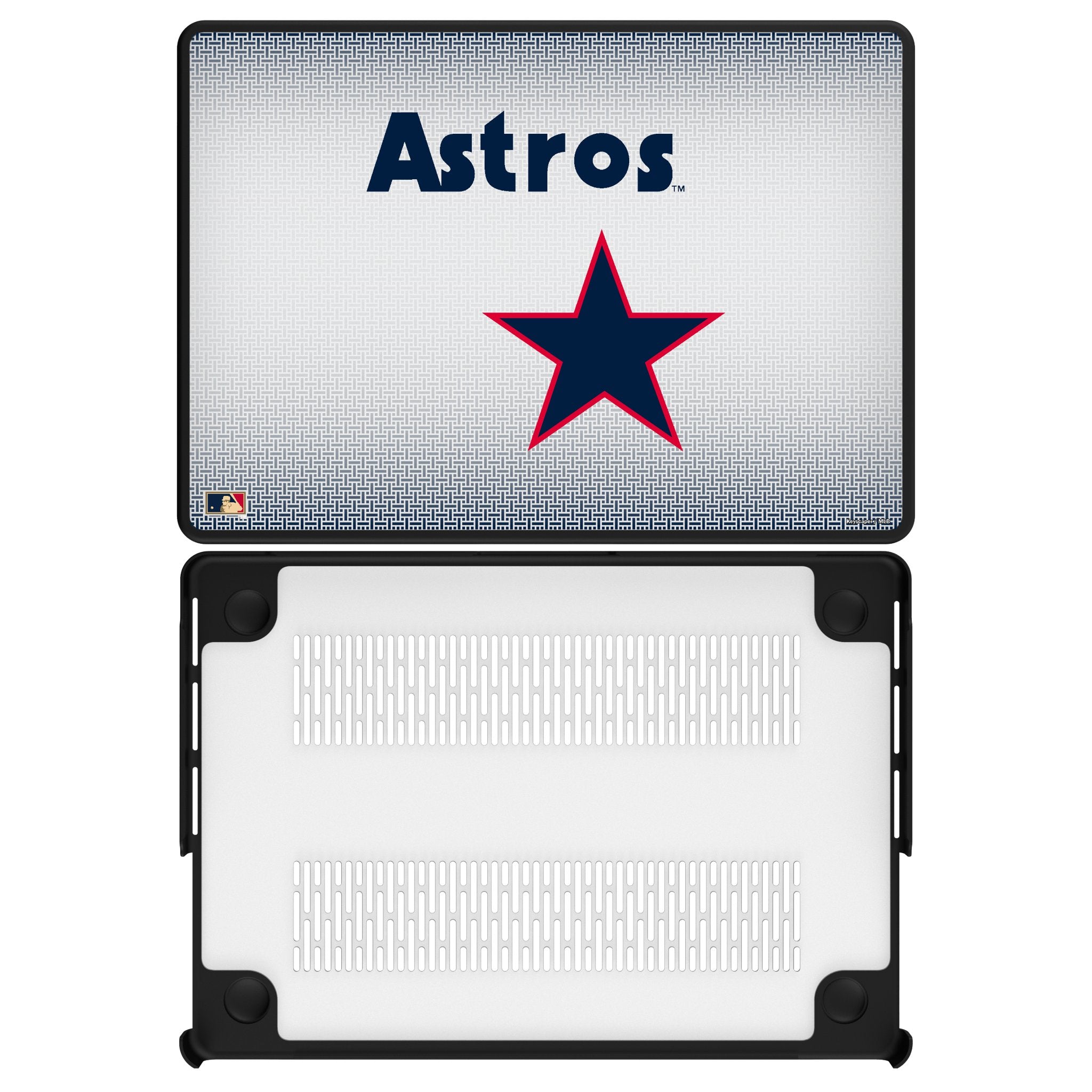 Houston Astros 1975-1981 - Cooperstown Collection Linen Laptop Case for Apple MacBook 1