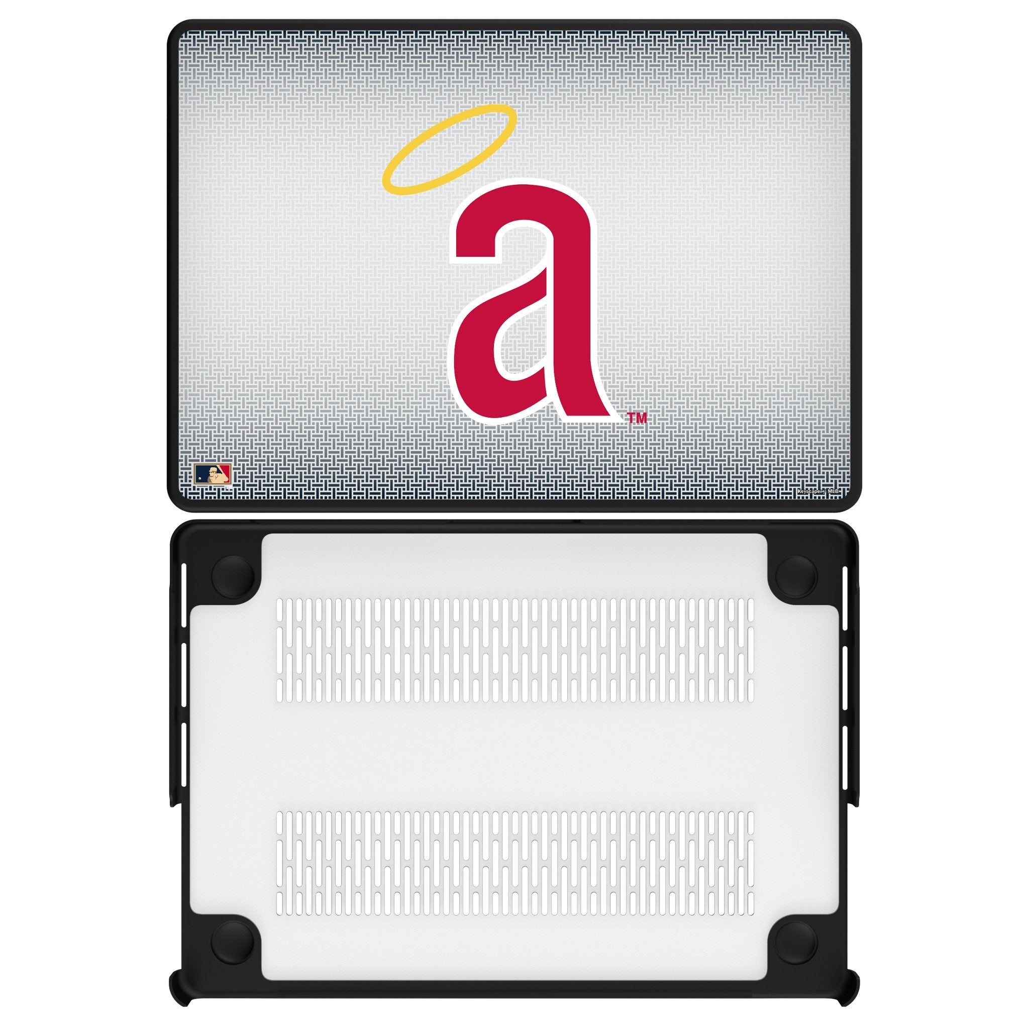 LA Angels 1971 - Cooperstown Collection Linen Laptop Case for Apple MacBook 1