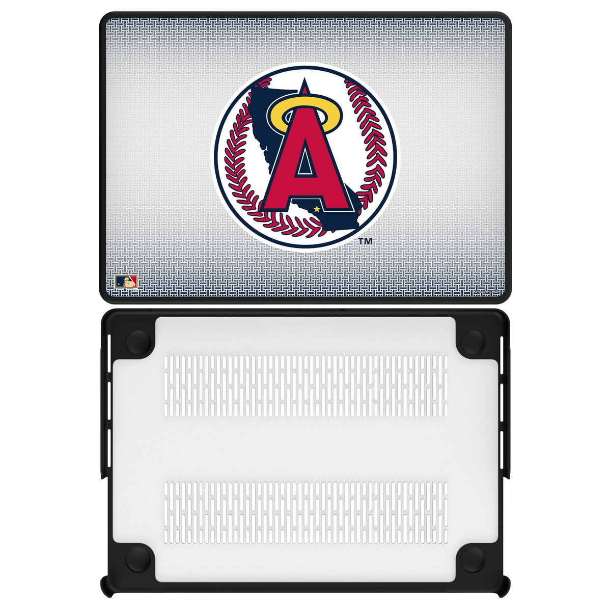 LA Angels 1986-1992 - Cooperstown Collection Linen Laptop Case for Apple MacBook 1