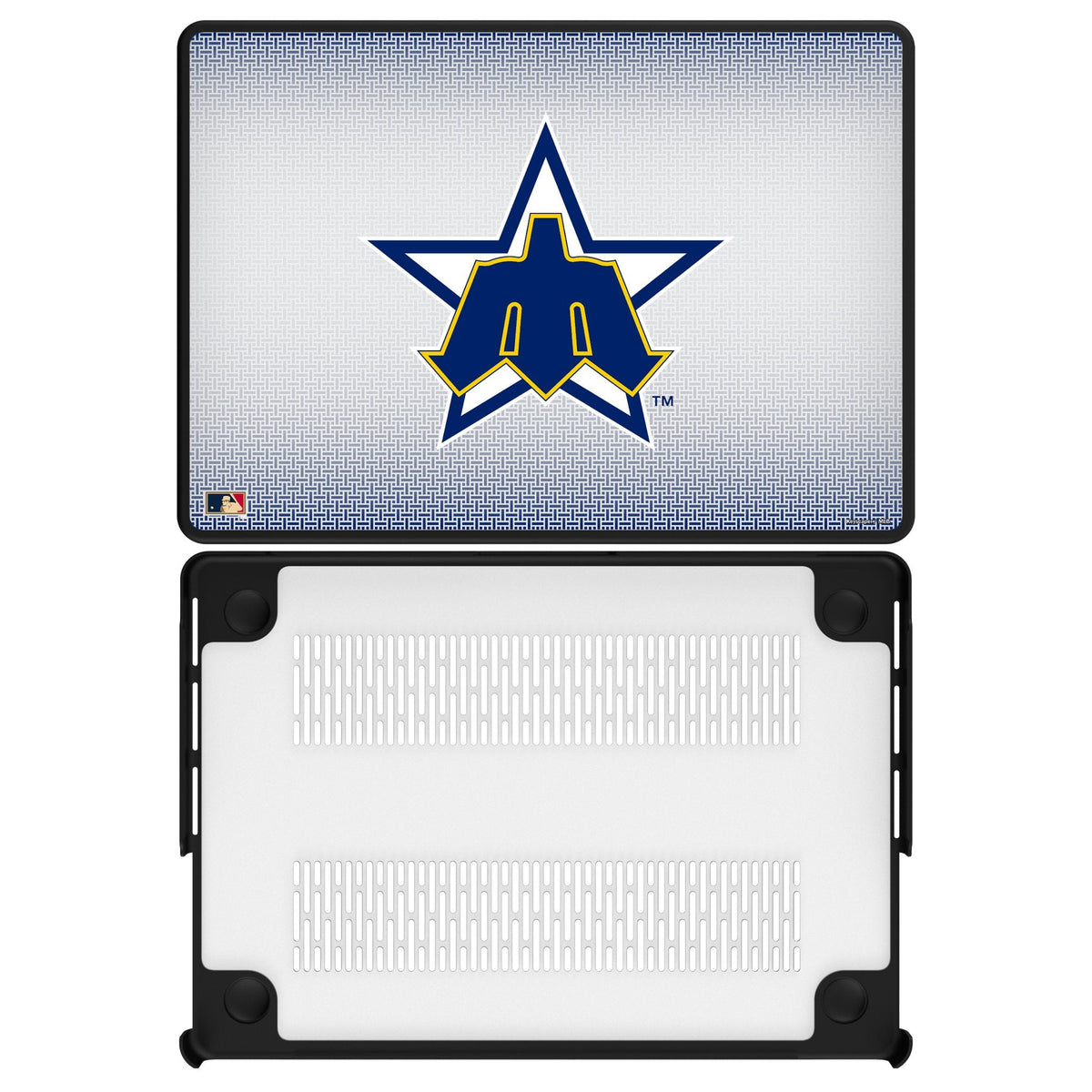 Seattle Mariners 1981-1986 - Cooperstown Collection Linen Laptop Case for Apple MacBook 1