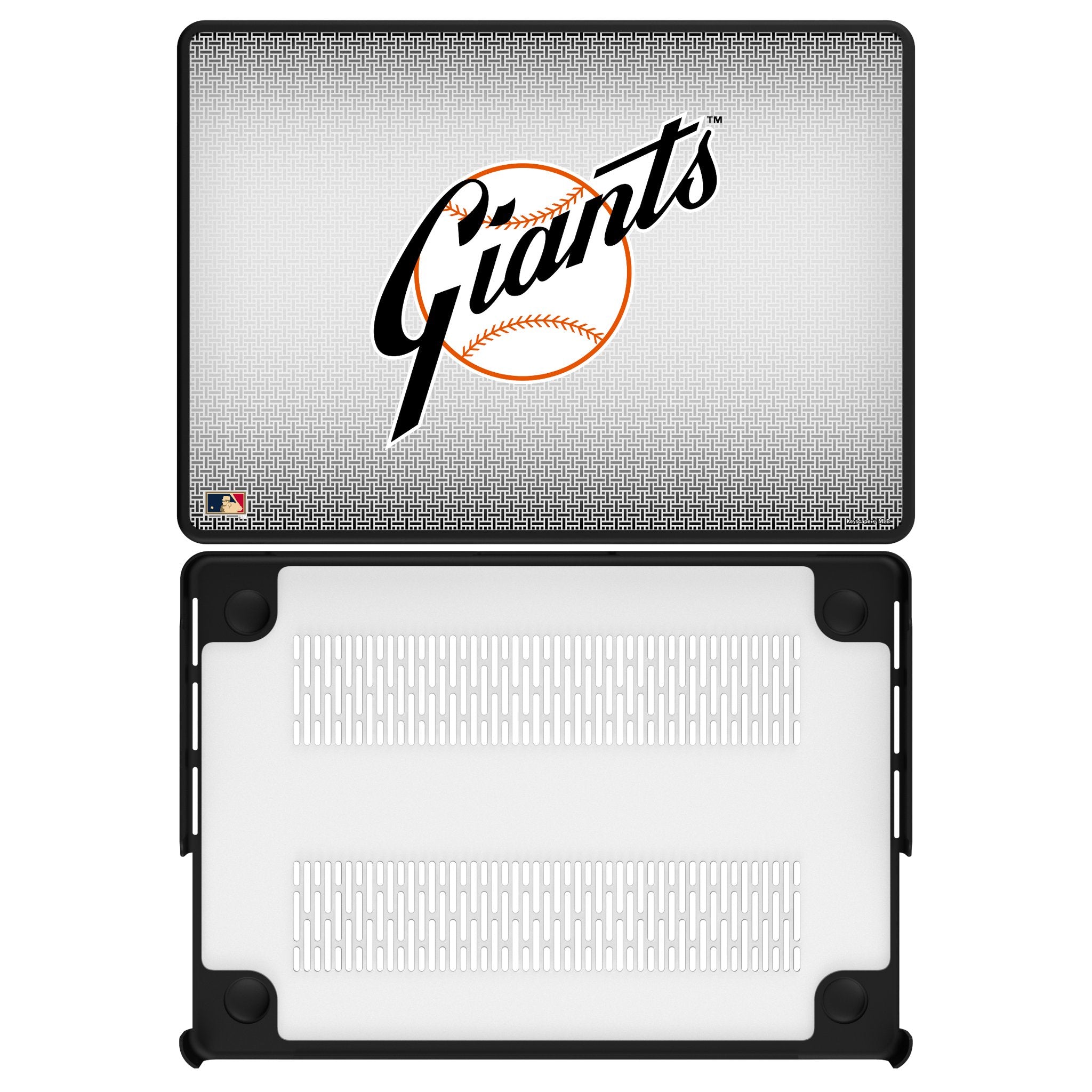 San Francisco Giants 1958-1967 - Cooperstown Collection Linen Laptop Case for Apple MacBook