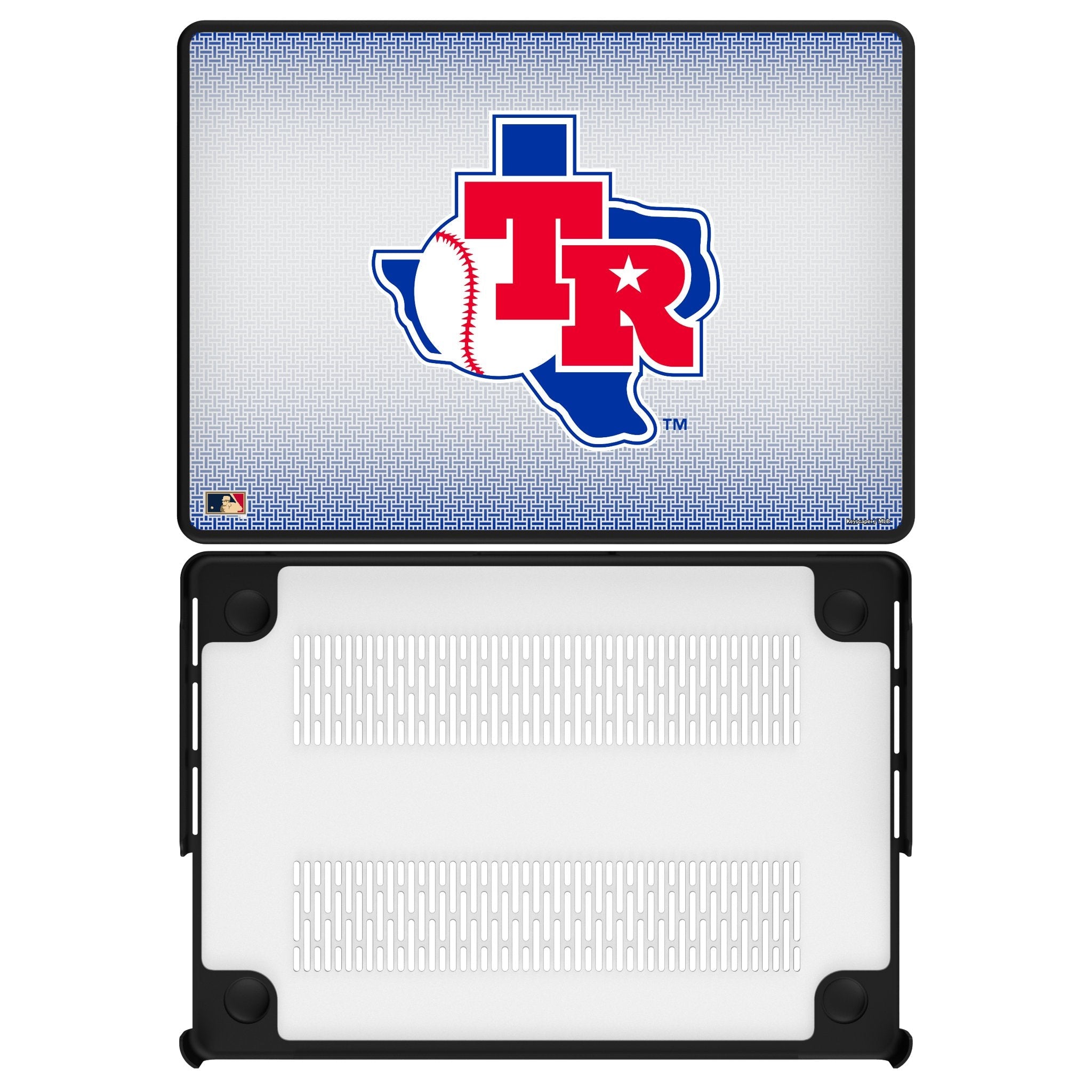Texas Rangers 1981-1983 - Cooperstown Collection Linen Laptop Case for Apple MacBook 1