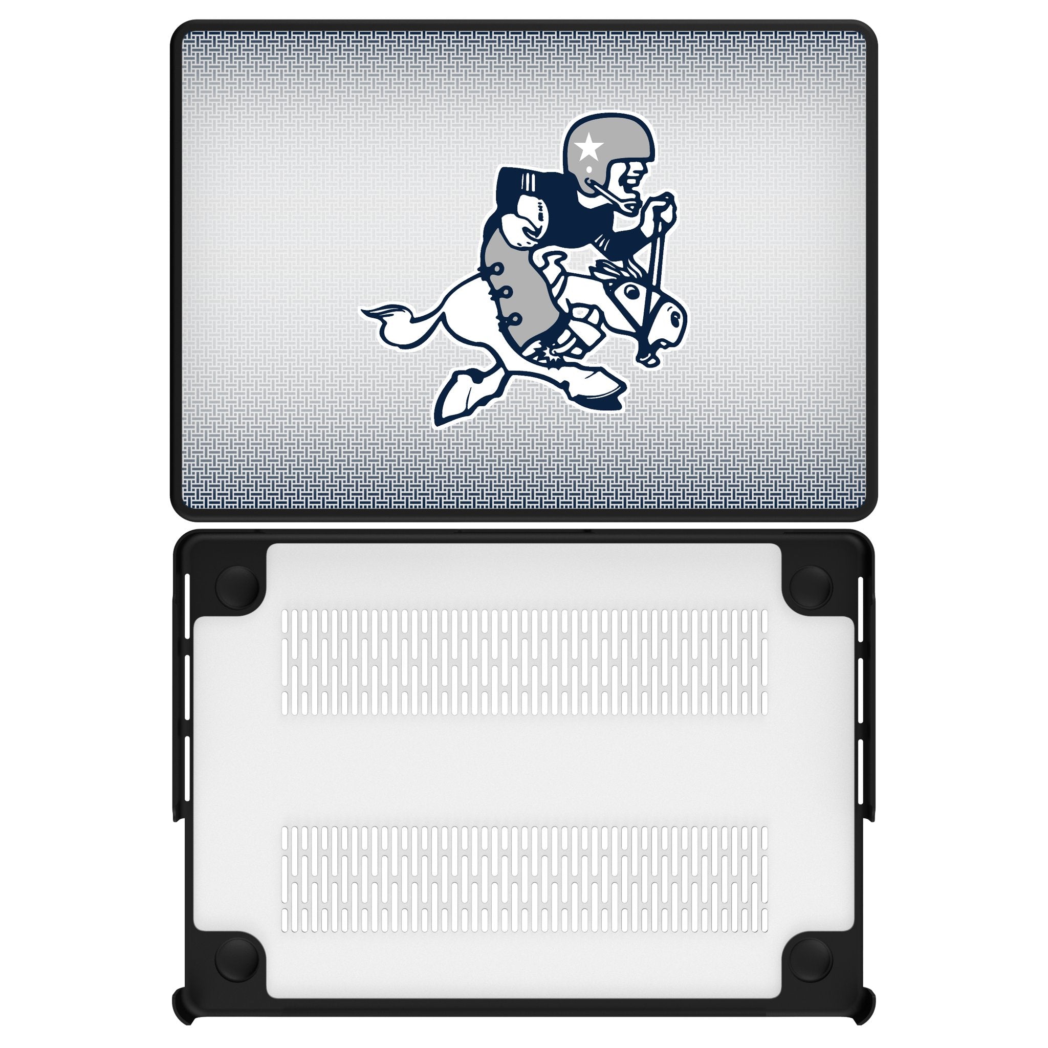 Dallas Cowboys 1966-1969 Historic Collection Linen Laptop Case for Apple MacBook