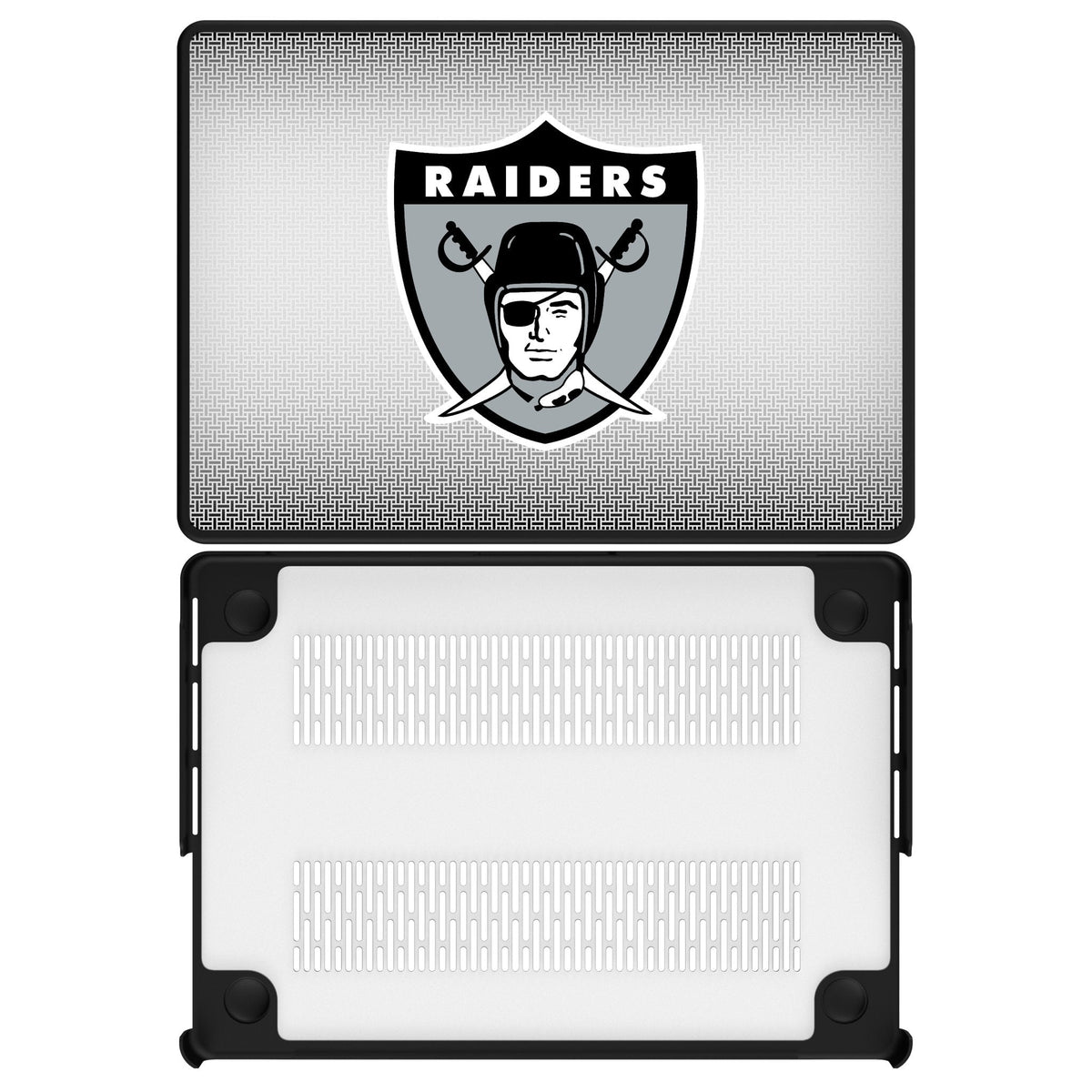 Oakland Raiders 1963 Historic Collection Linen Laptop Case for Apple MacBook