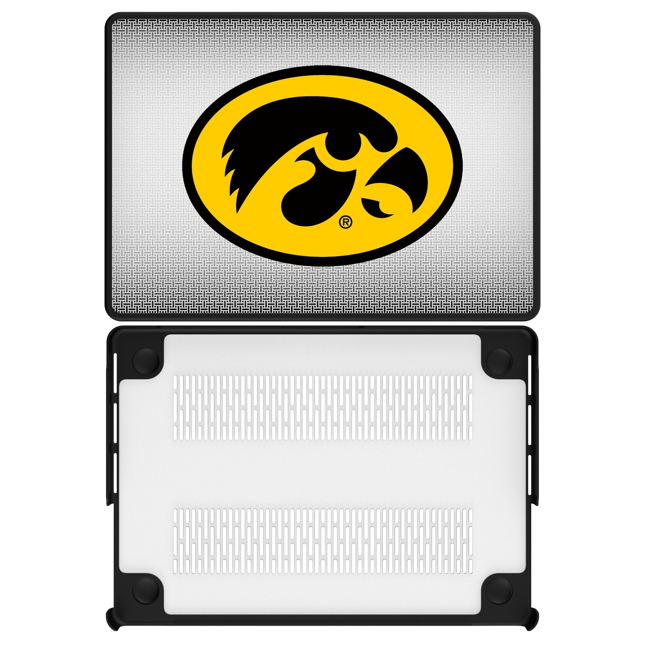University of Iowa Hawkeyes Linen Laptop Case for Apple MacBook 1