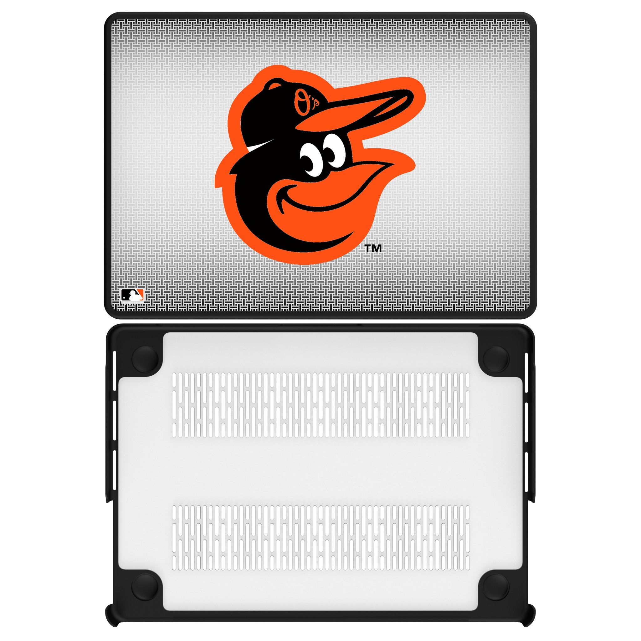 Baltimore Orioles Linen Laptop Case for Apple MacBook