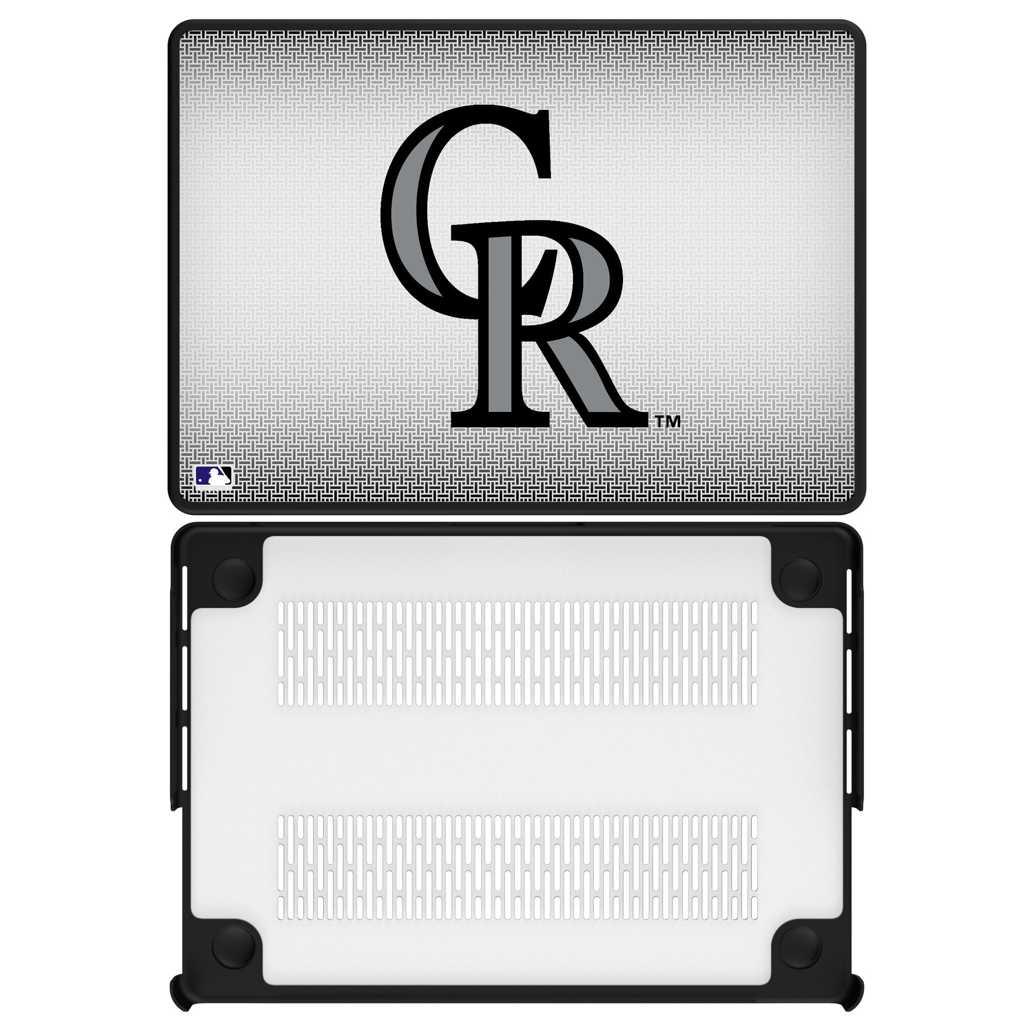 Colorado Rockies Linen Laptop Case for Apple MacBook