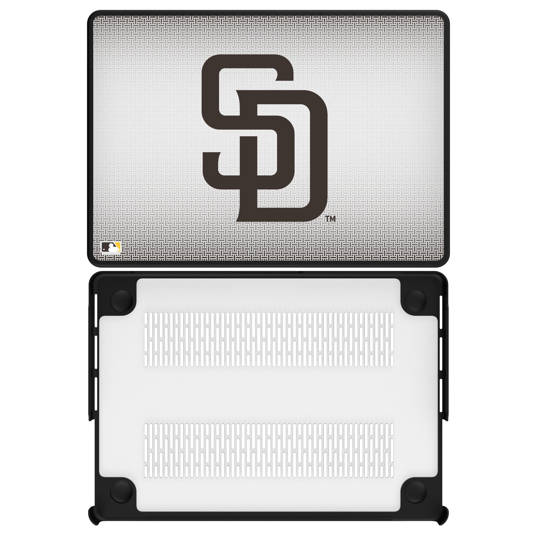 San Diego Padres Linen Laptop Case for Apple MacBook